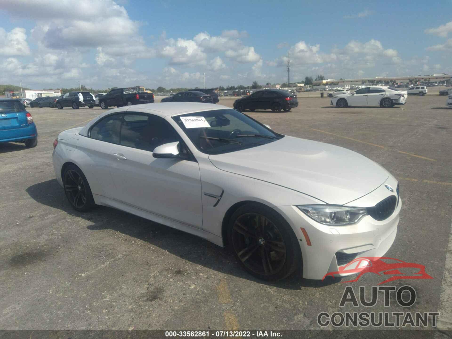 BMW M4 2016 - WBS3U9C56GP969860