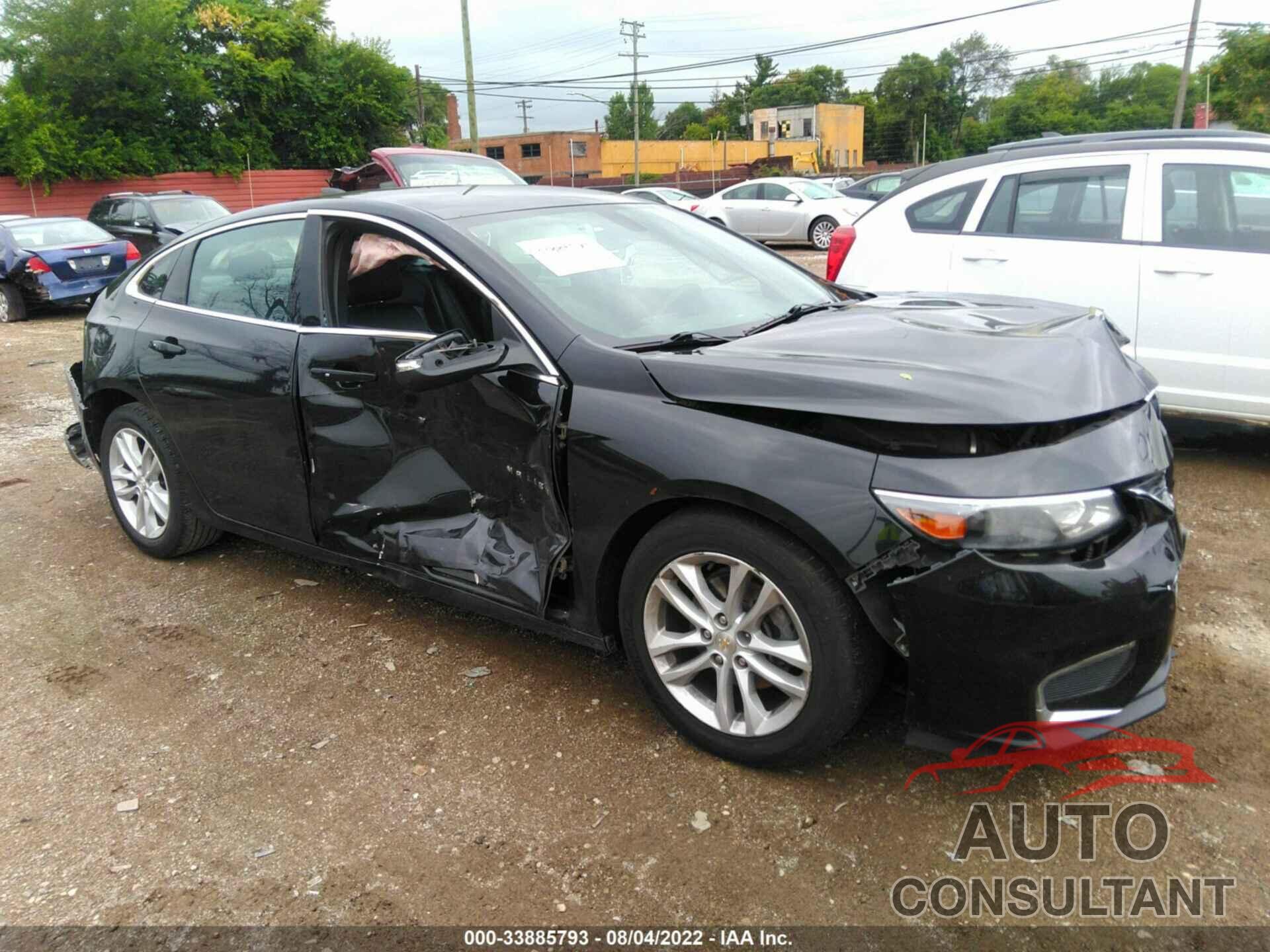 CHEVROLET MALIBU 2016 - 1G1ZE5ST0GF265045