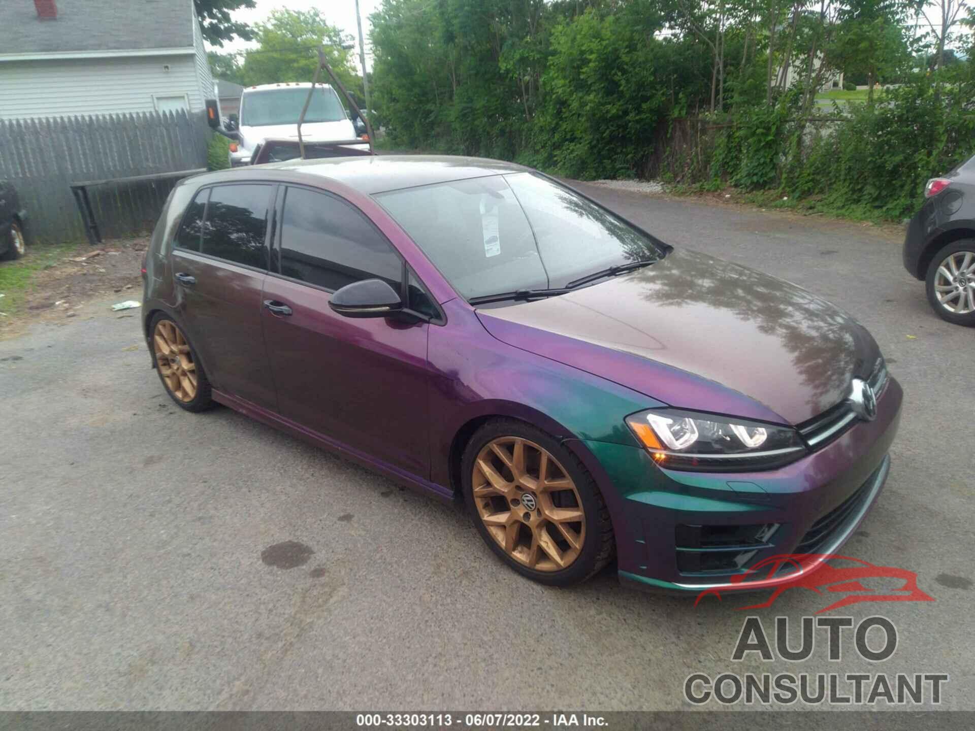 VOLKSWAGEN GOLF R 2016 - WVWLF7AU4GW091447