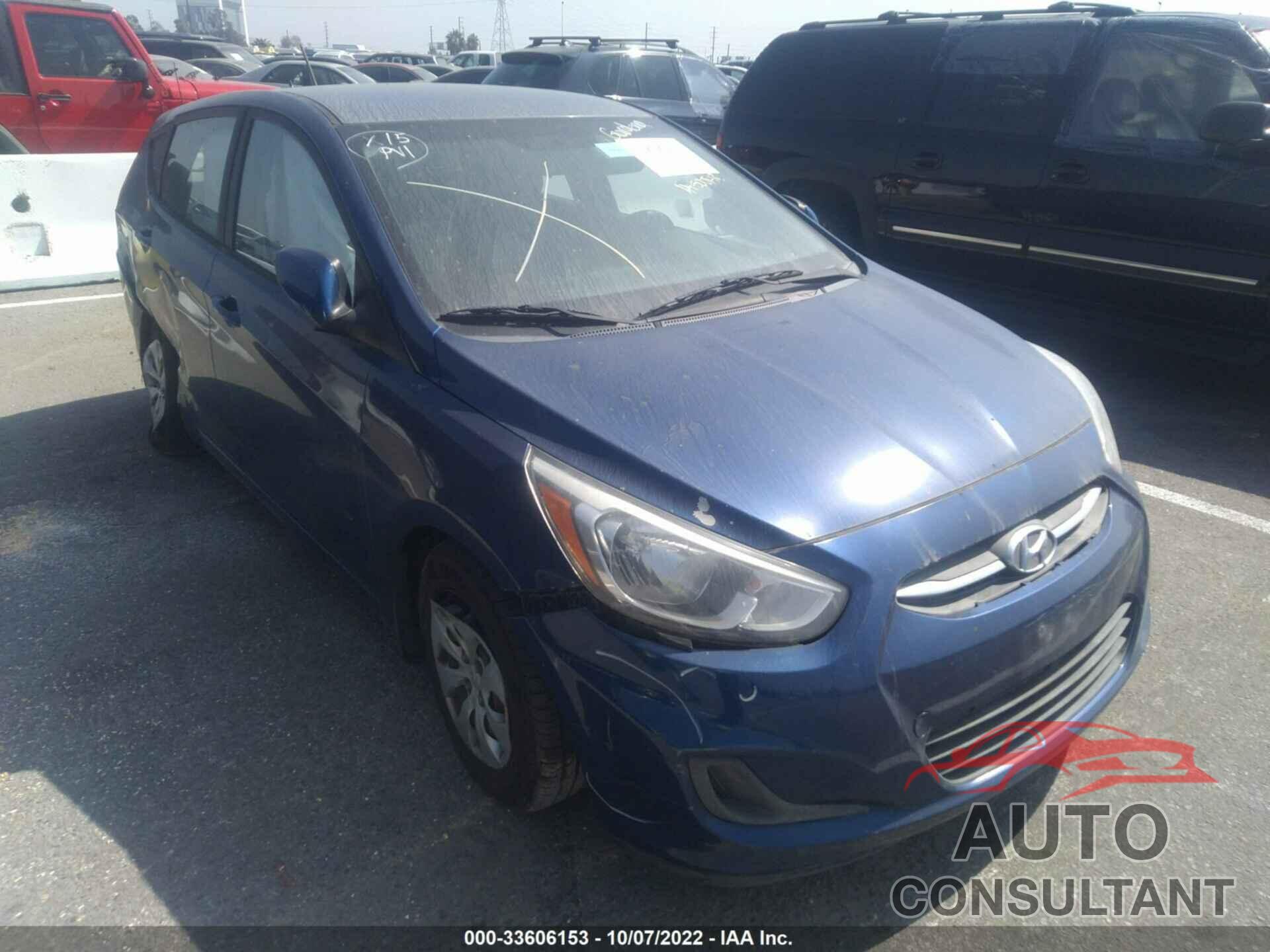 HYUNDAI ACCENT 2016 - KMHCT5AE2GU285536