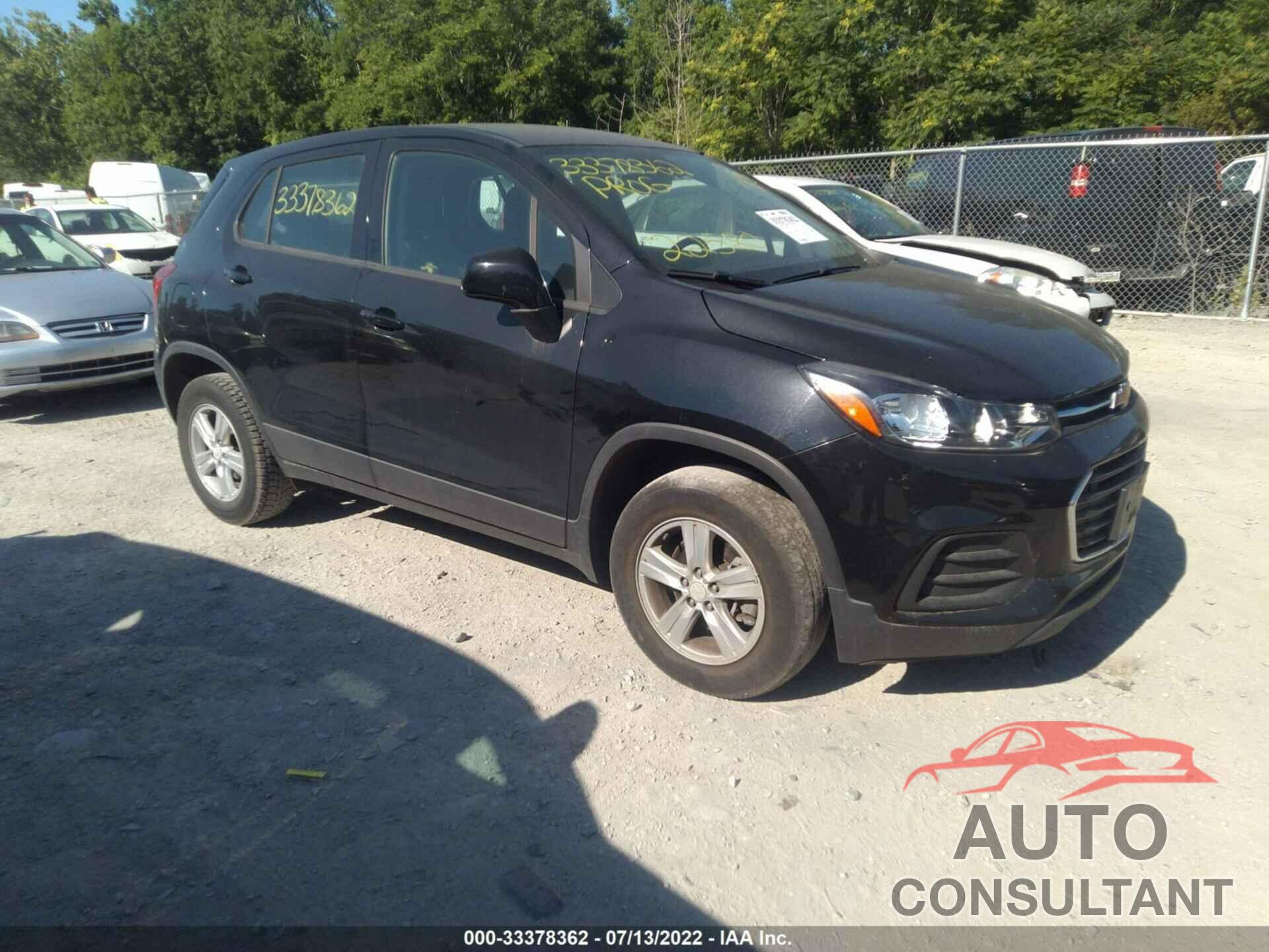 CHEVROLET TRAX 2018 - 3GNCJNSB9JL174280