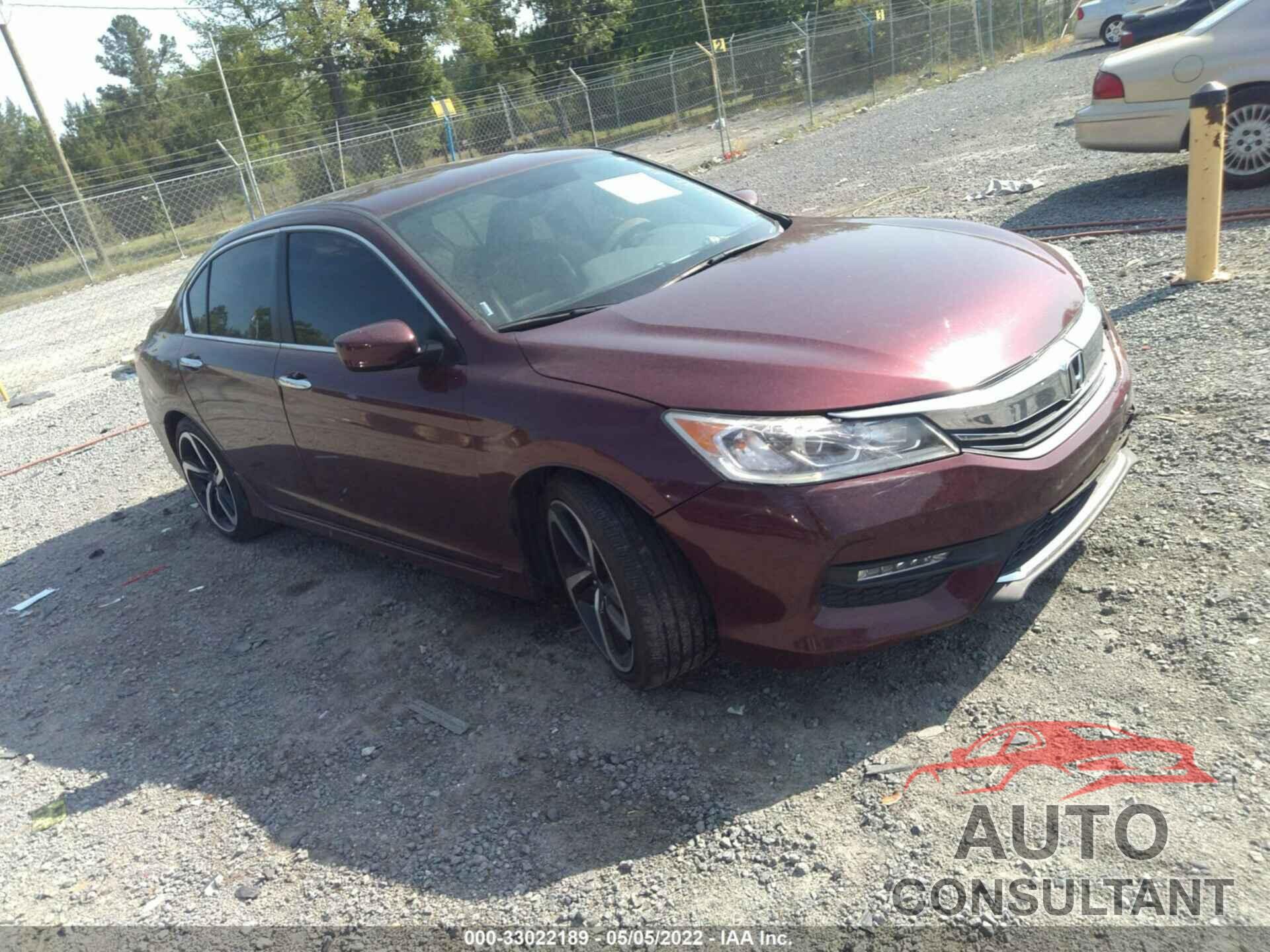 HONDA ACCORD SEDAN 2017 - 1HGCR2F54HA015433