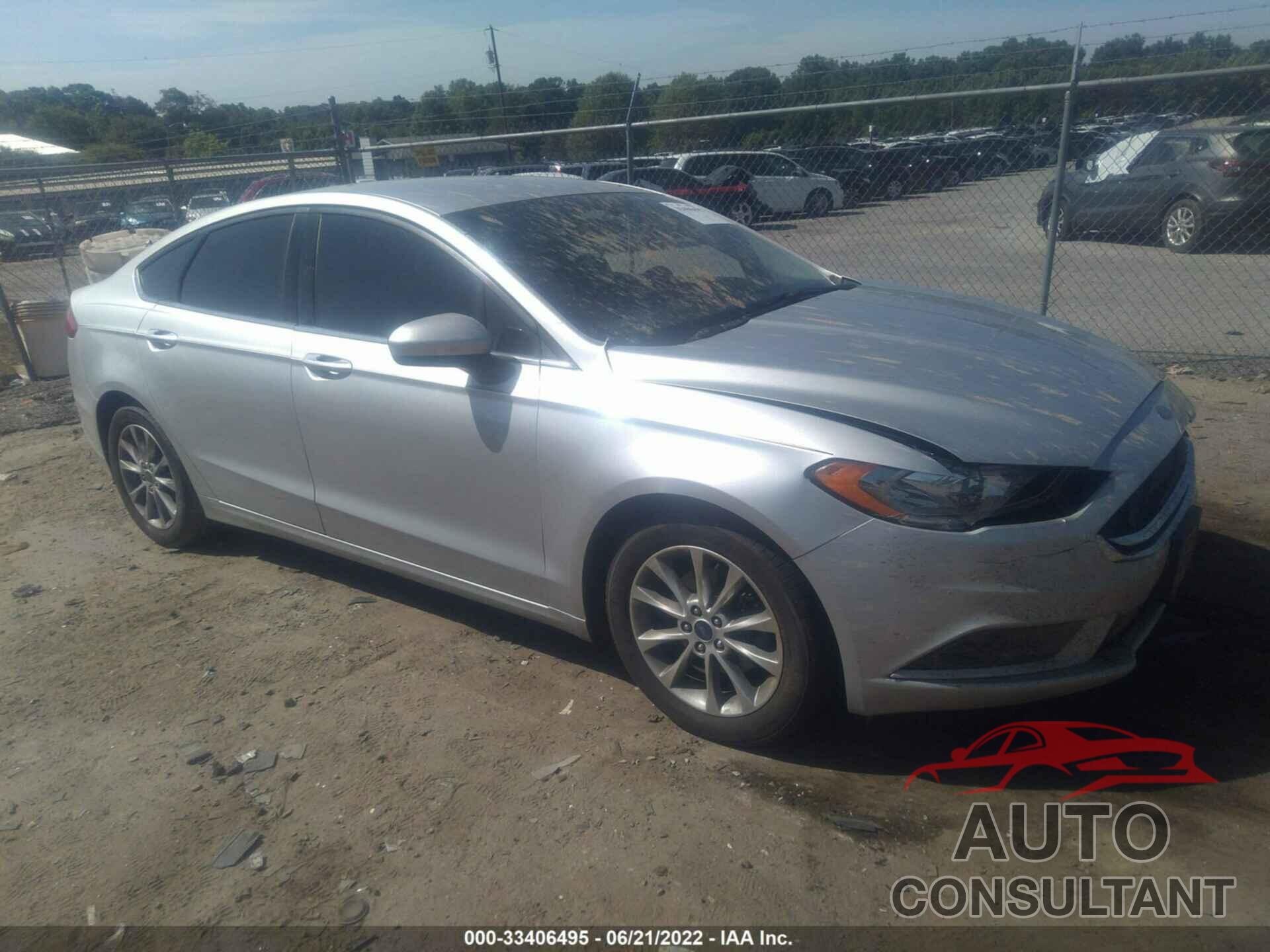 FORD FUSION 2017 - 3FA6P0H73HR167252
