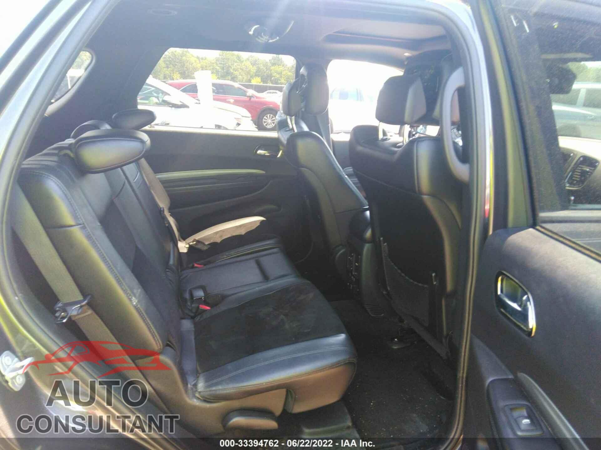 DODGE DURANGO 2018 - 1C4RDHDG1JC279685