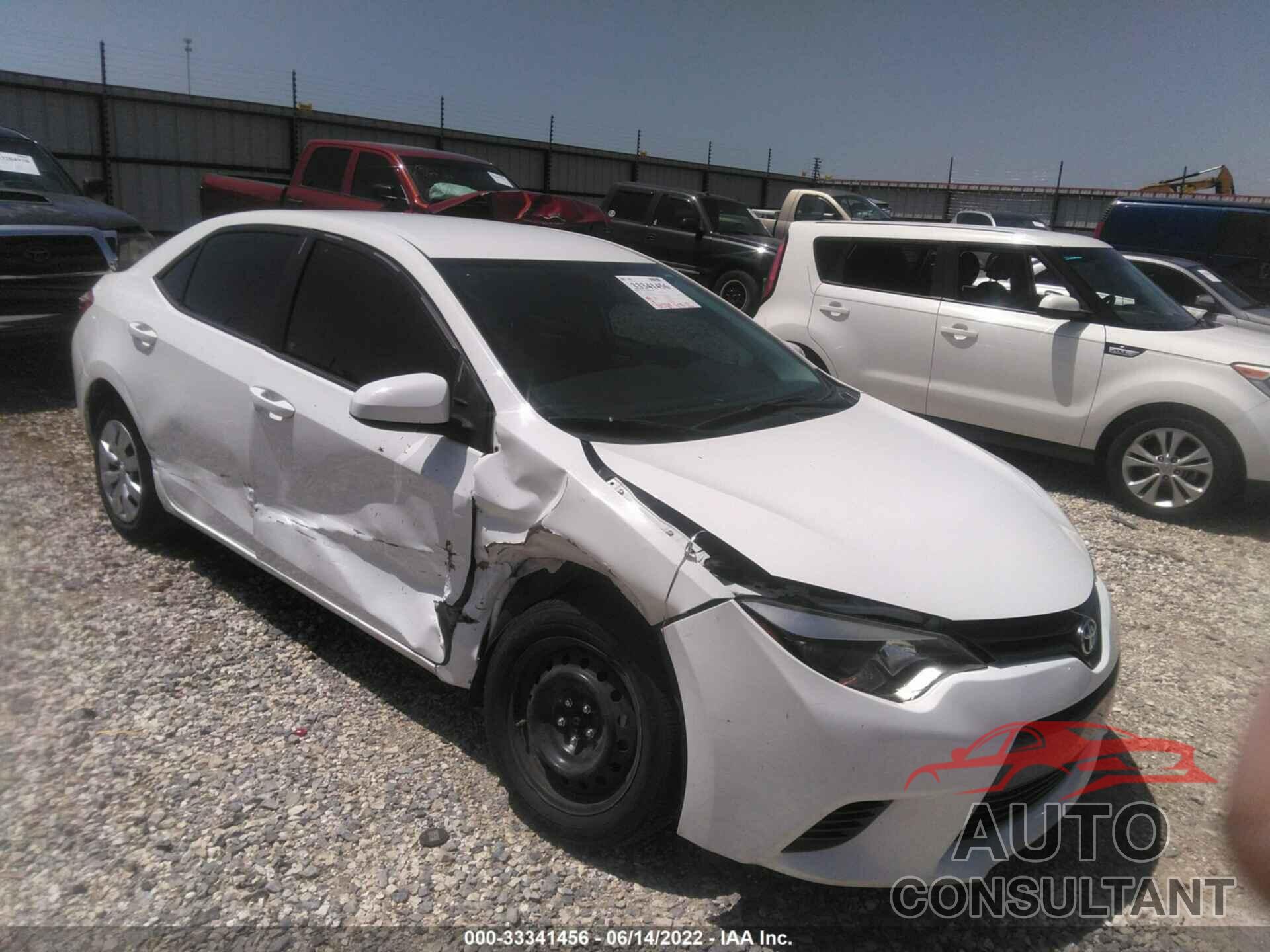 TOYOTA COROLLA 2016 - 5YFBURHE5GP558380