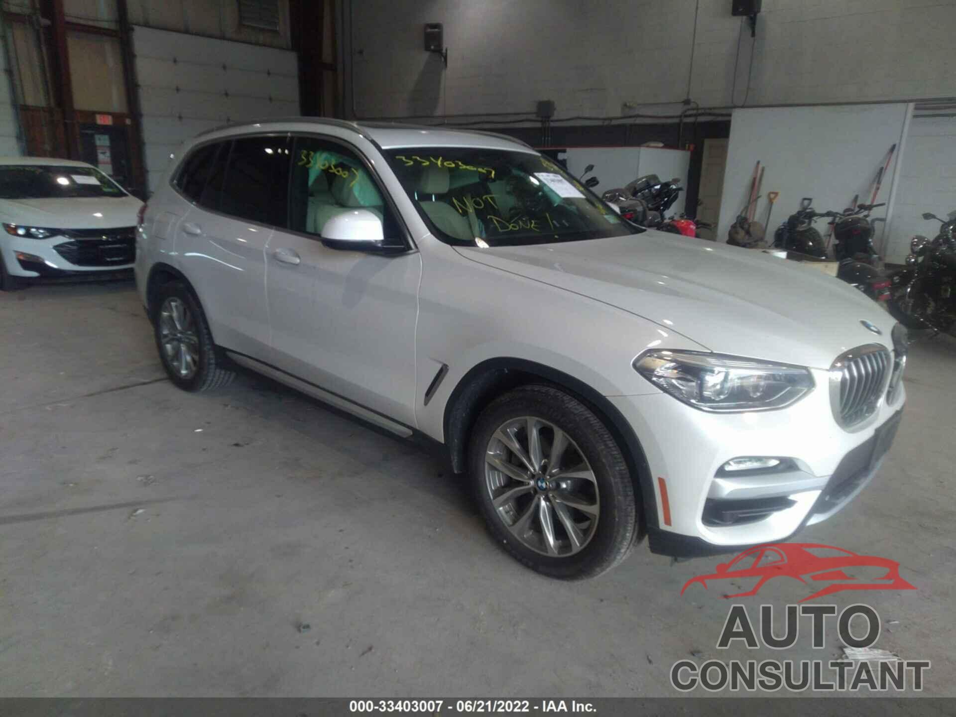 BMW X3 2018 - 5UXTR9C57JLD67204