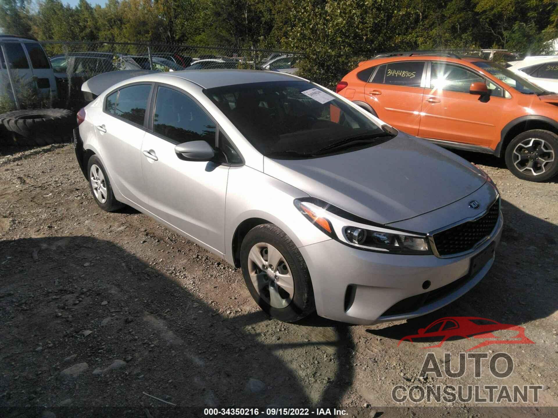 KIA FORTE 2017 - 3KPFK4A75HE138997