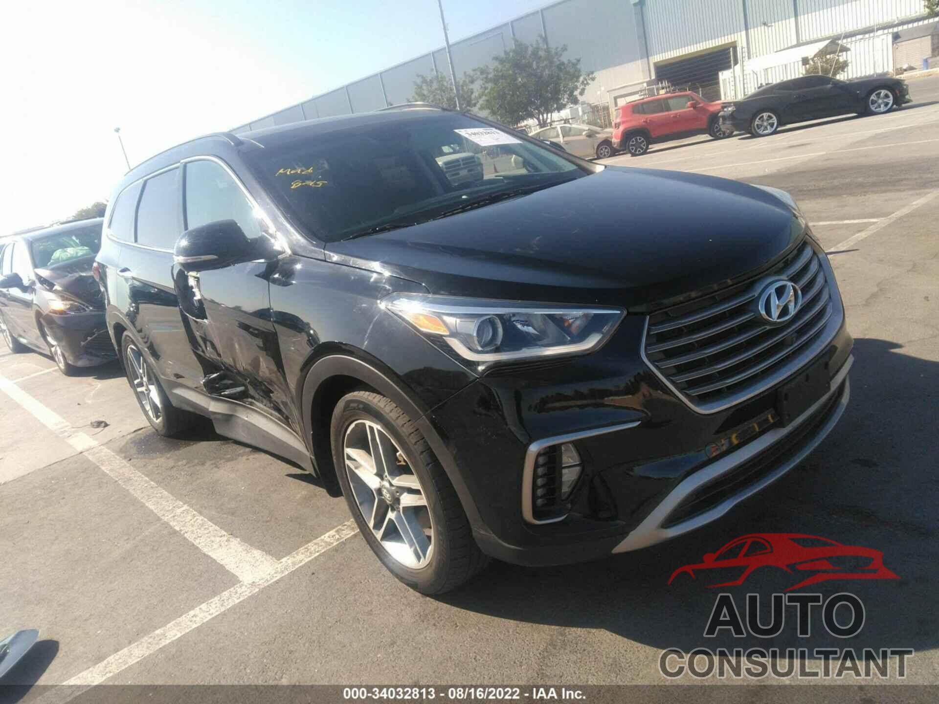 HYUNDAI SANTA FE 2017 - KM8SR4HF6HU201397