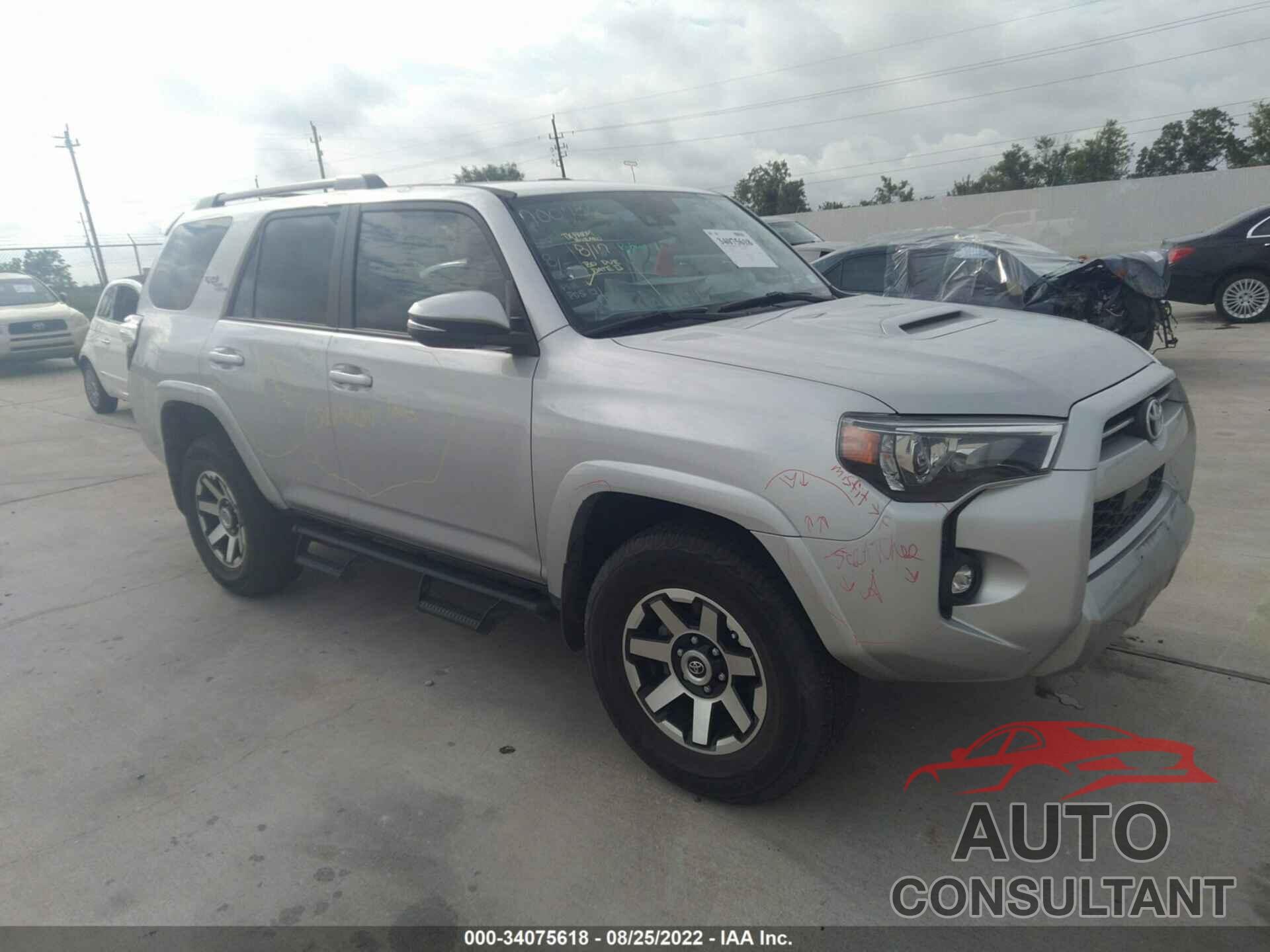 TOYOTA 4RUNNER 2021 - JTERU5JR7M5861136