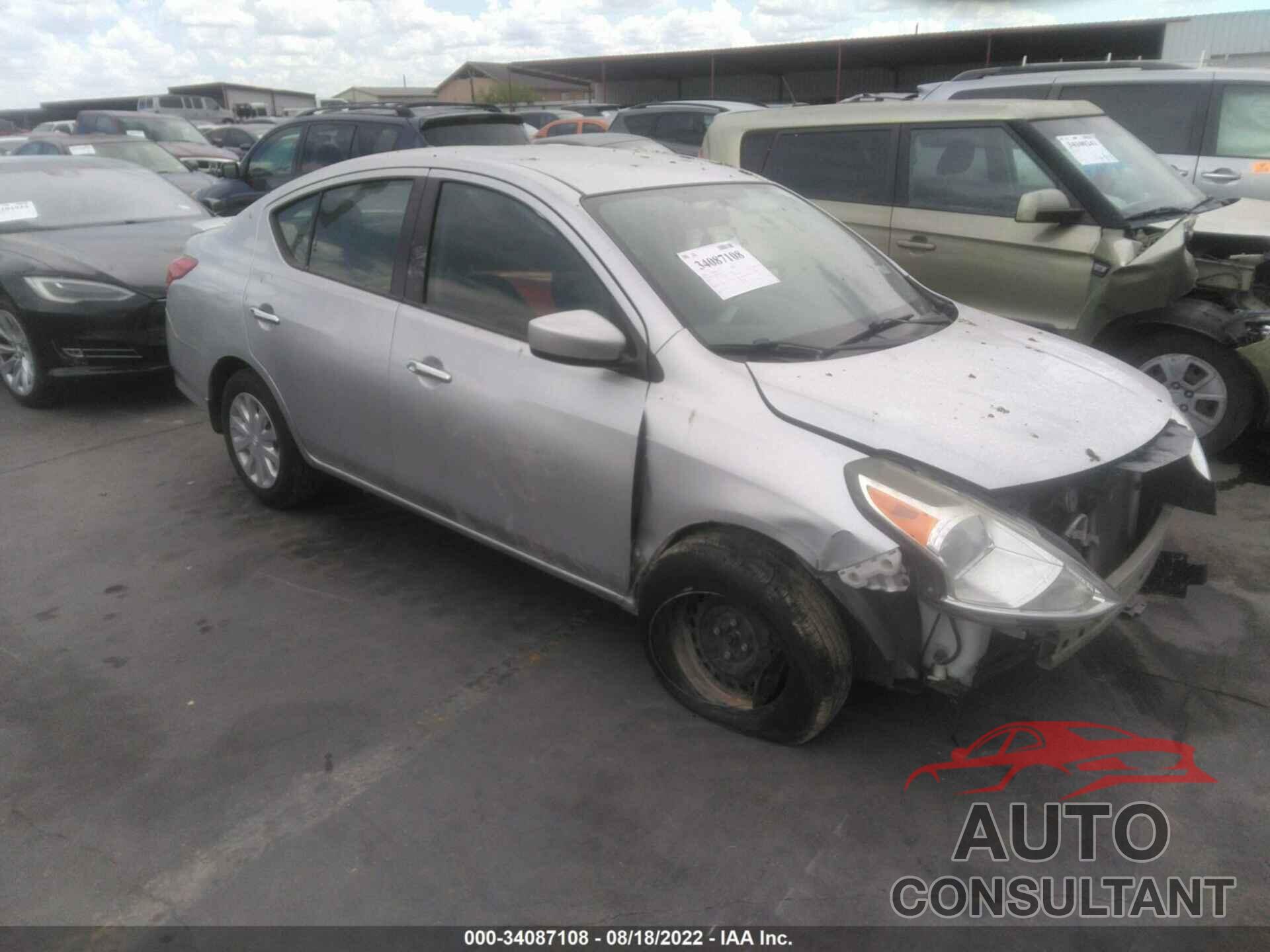 NISSAN VERSA 2016 - 3N1CN7APXGL883947