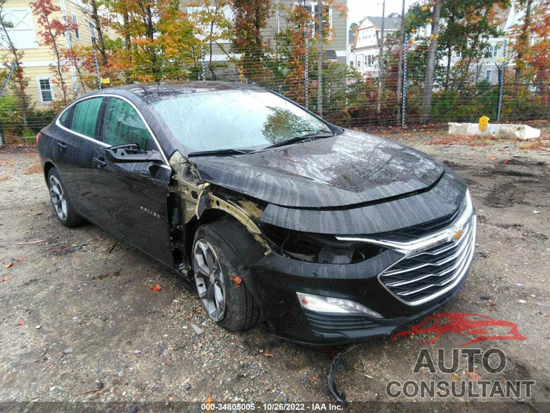 CHEVROLET MALIBU 2021 - 1G1ZD5ST5MF007148