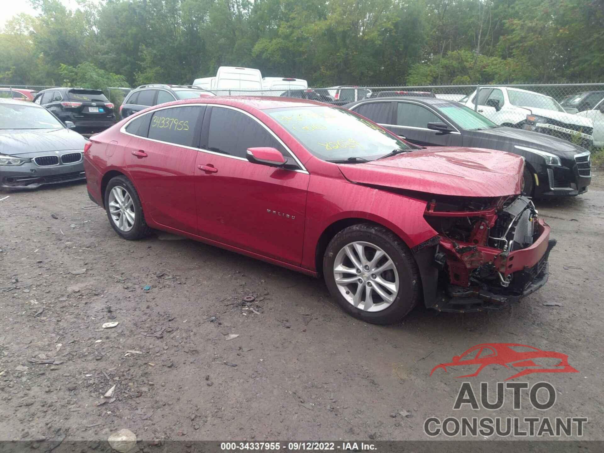 CHEVROLET MALIBU 2016 - 1G1ZJ5SU8GF249079