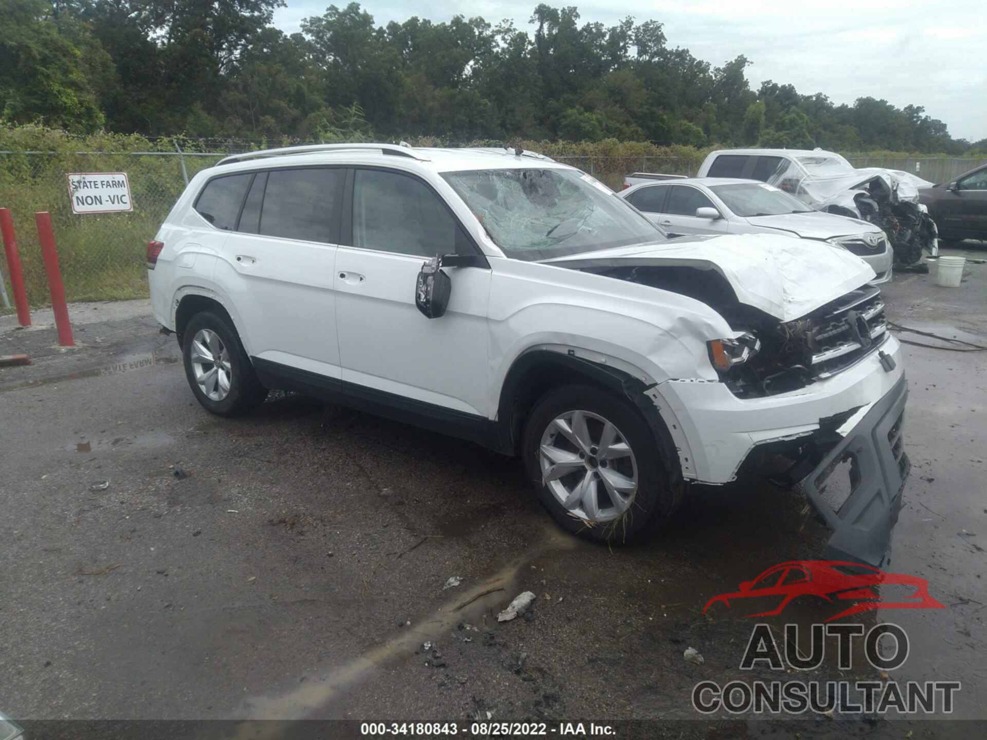 VOLKSWAGEN ATLAS 2018 - 1V2DR2CA4JC501236