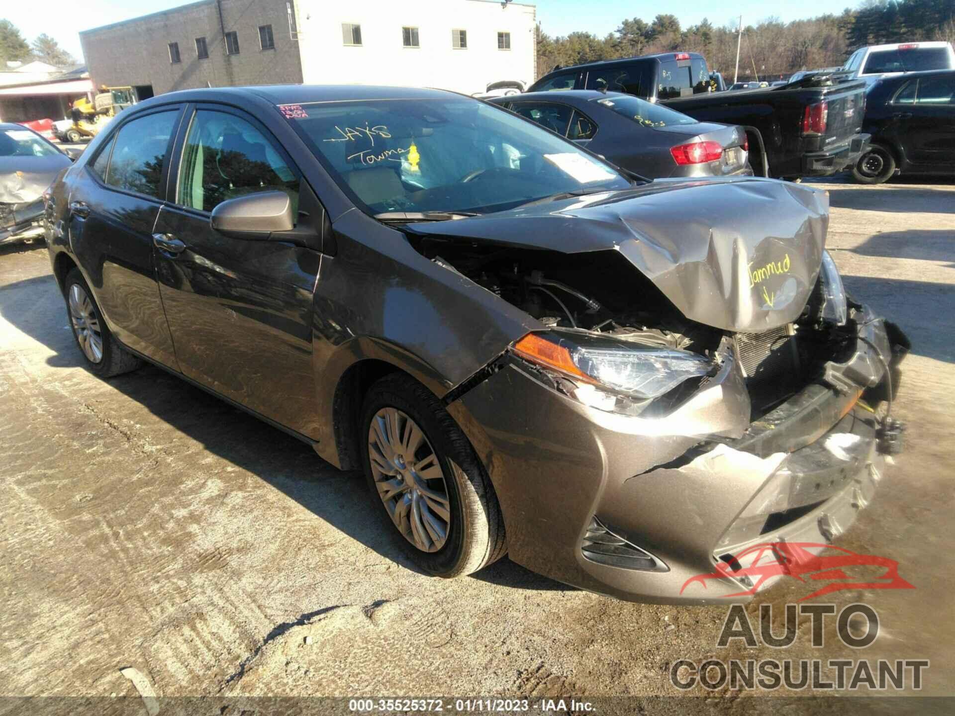 TOYOTA COROLLA 2019 - 2T1BURHE3KC220307