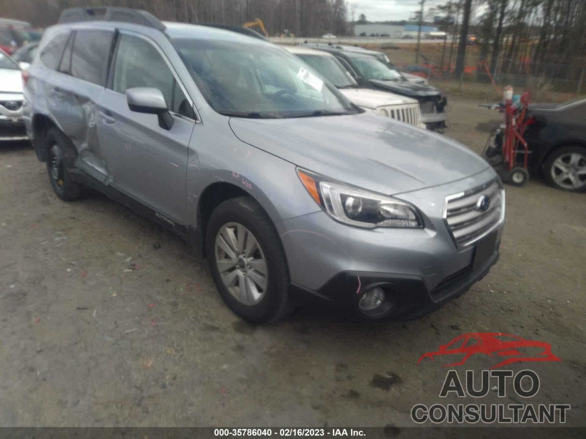 SUBARU OUTBACK 2017 - 4S4BSACC1H3300294