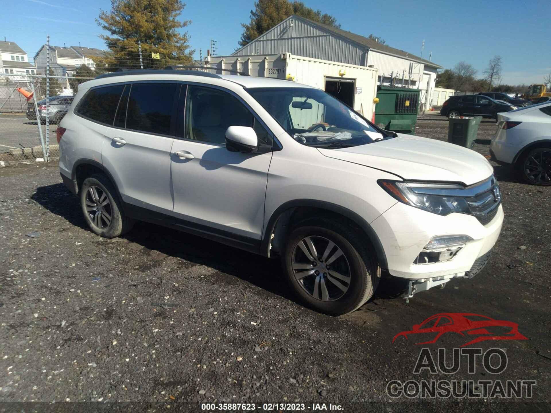 HONDA PILOT 2017 - 5FNYF6H39HB071570
