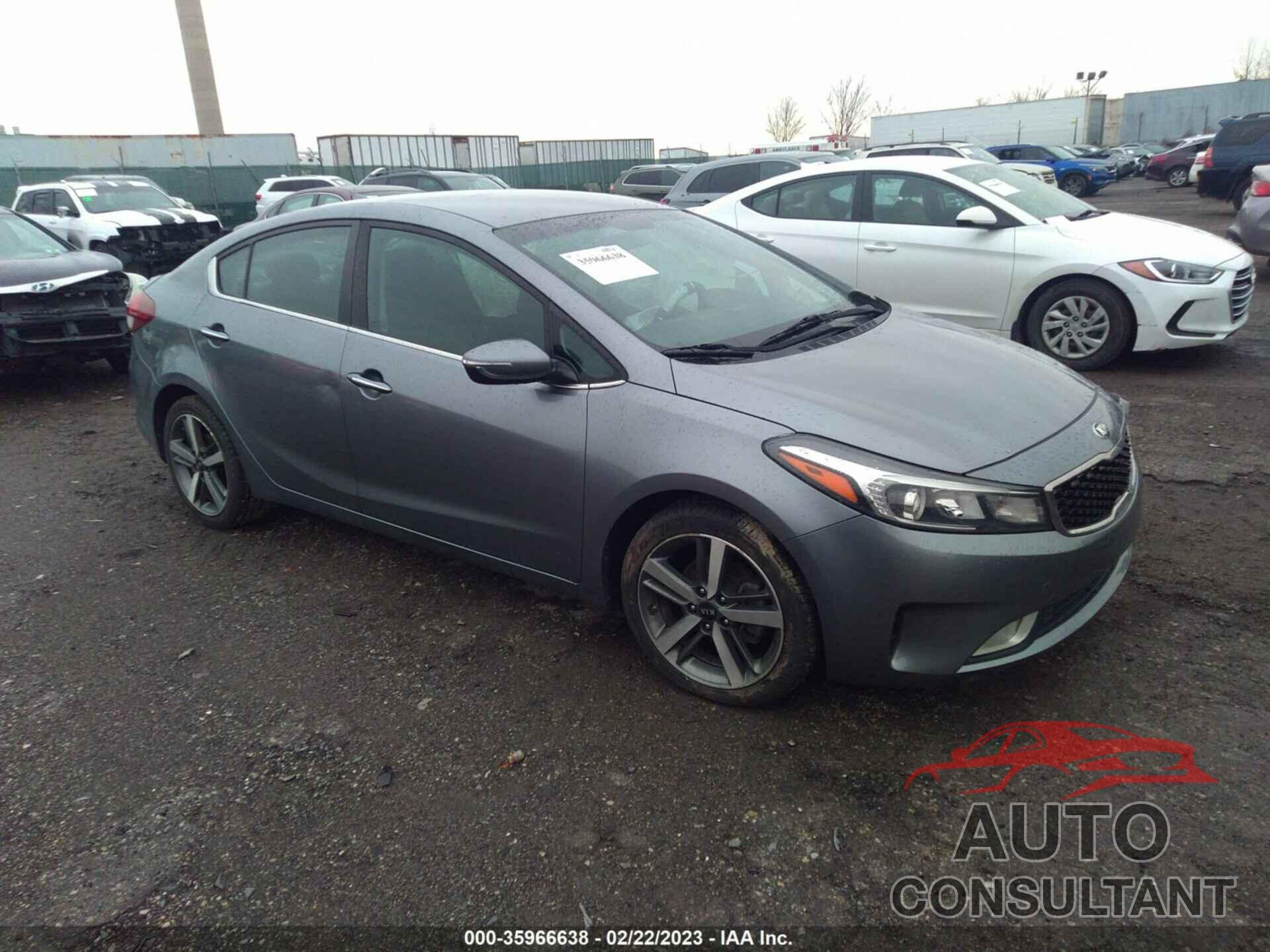 KIA FORTE 2017 - 3KPFL4A85HE005629