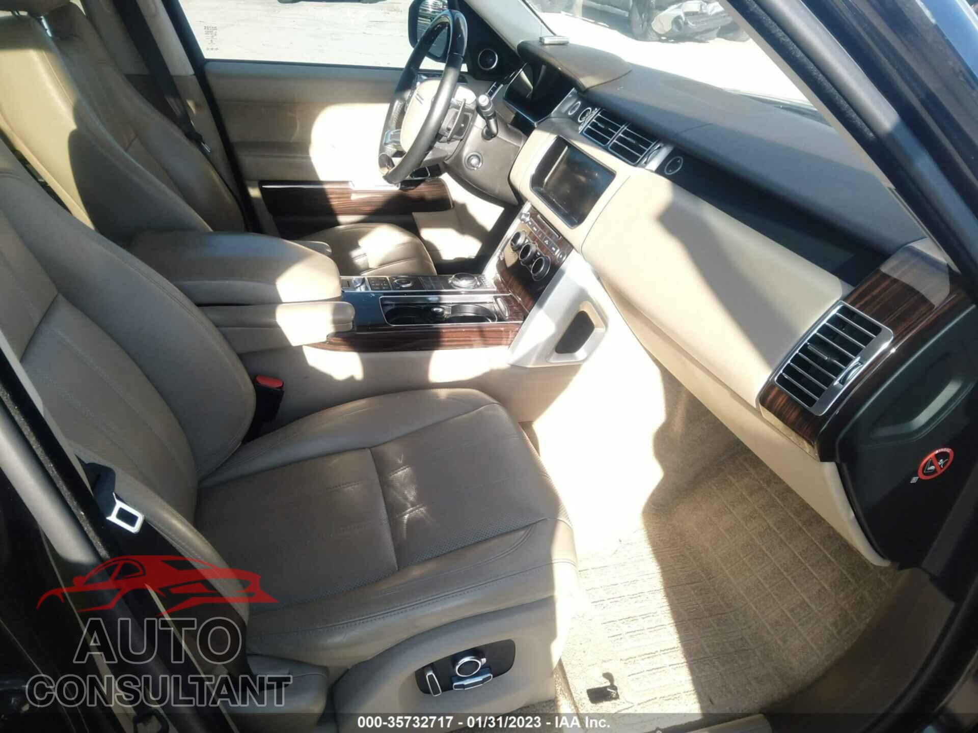 LAND ROVER RANGE ROVER 2017 - SALGS2FV0HA374078