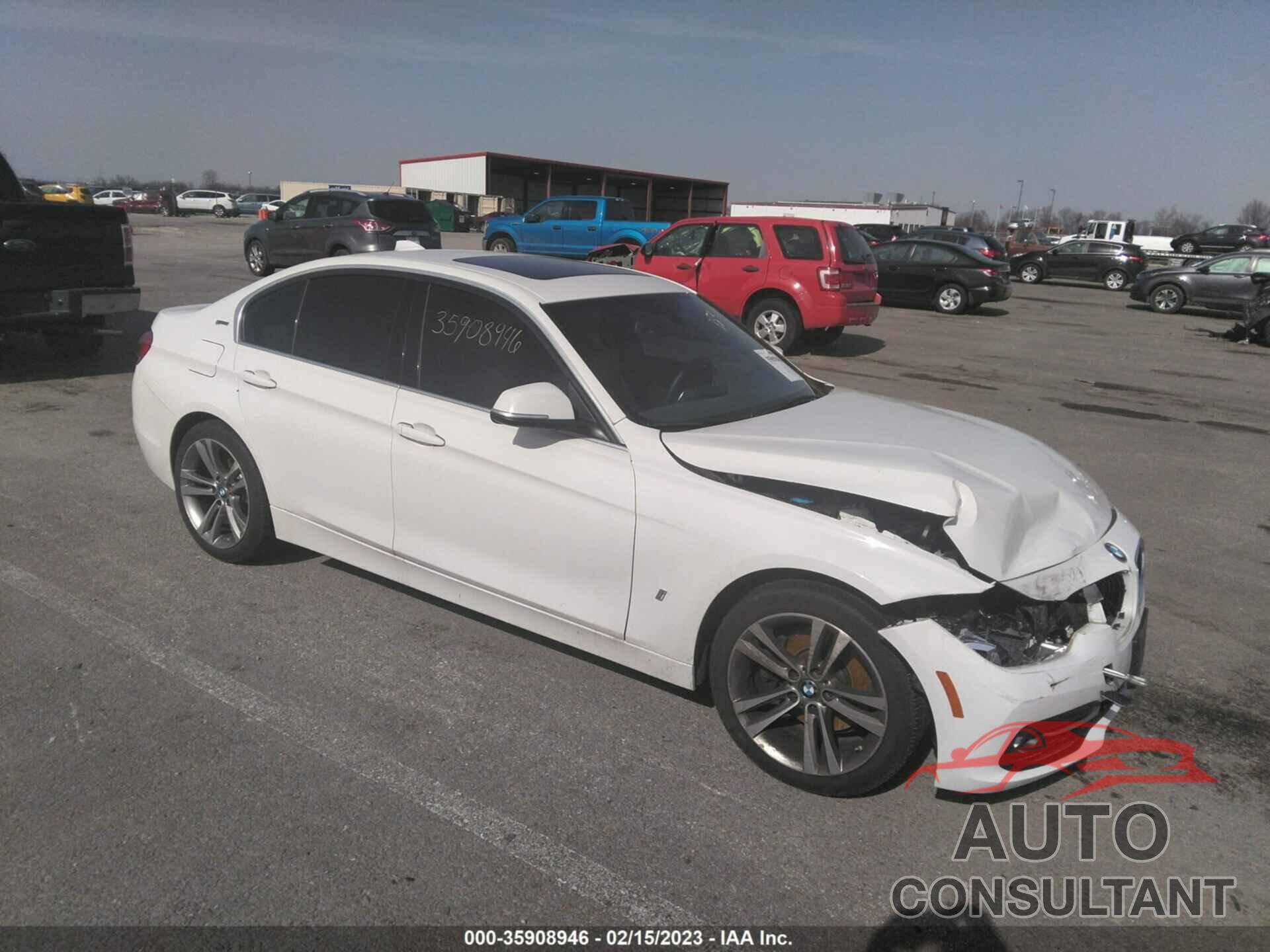 BMW 3 SERIES 2018 - WBA8E1C52JA178244