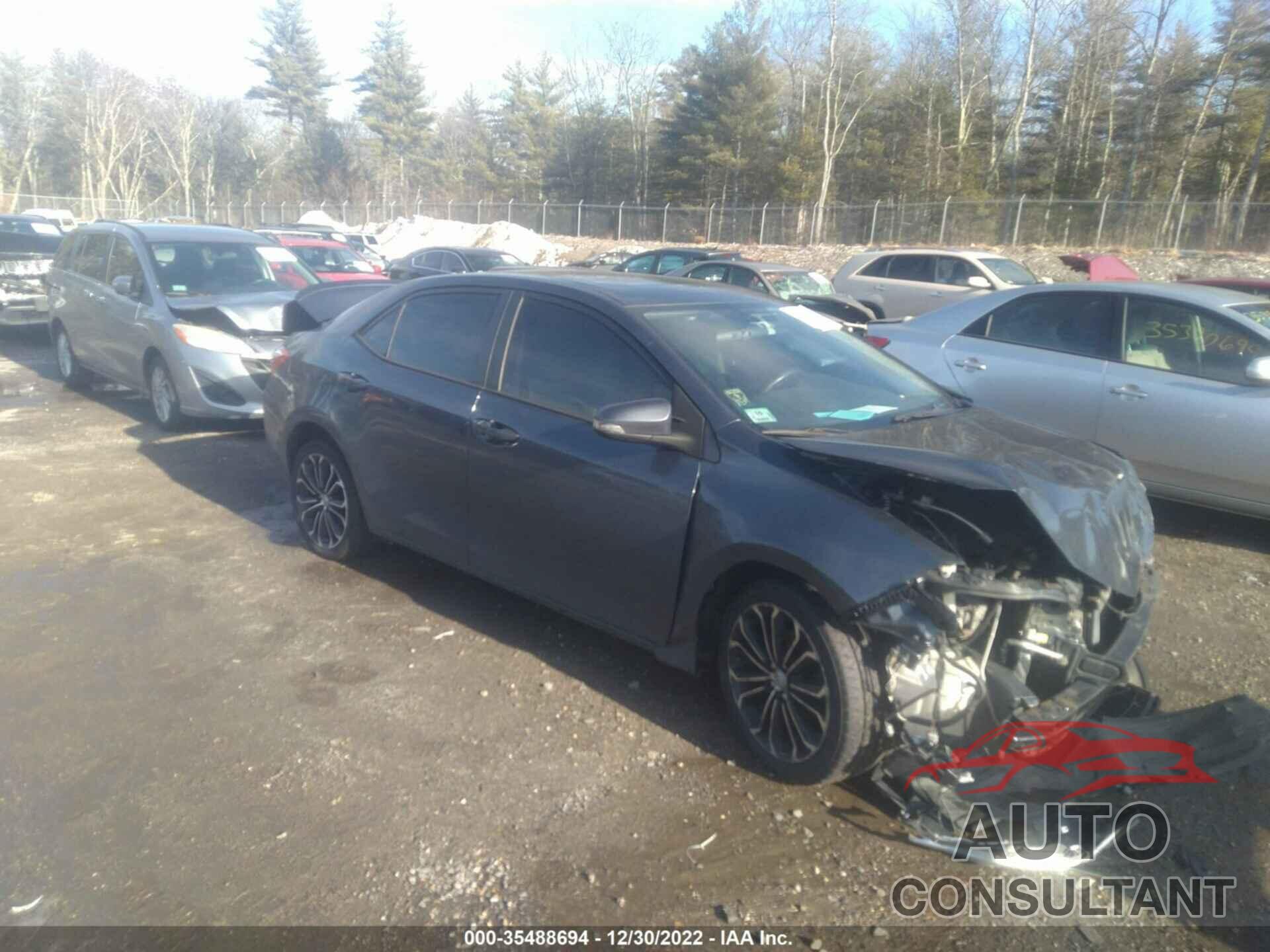 TOYOTA COROLLA 2016 - 2T1BURHE5GC536301