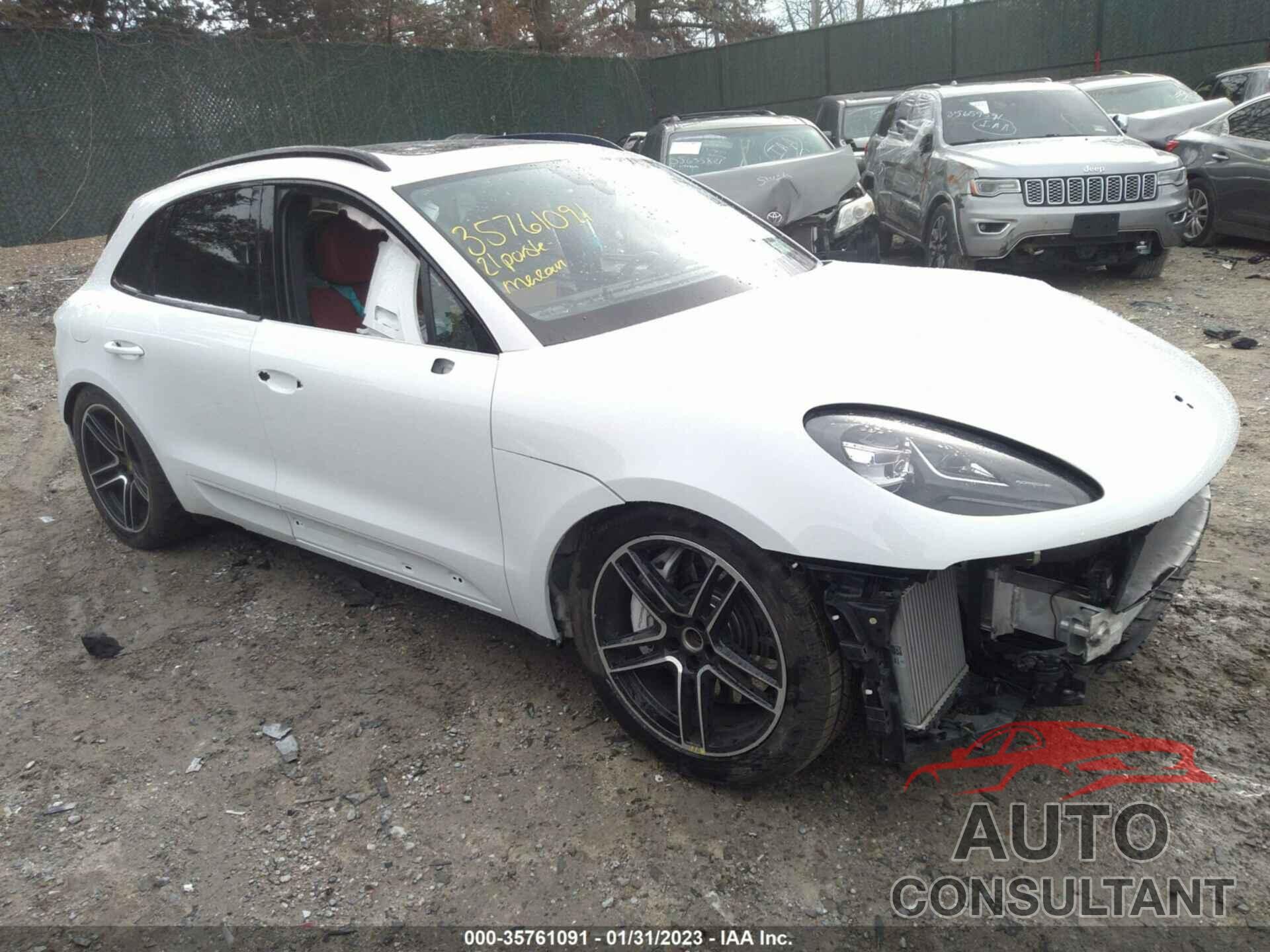 PORSCHE MACAN 2021 - WP1AF2A53MLB60336