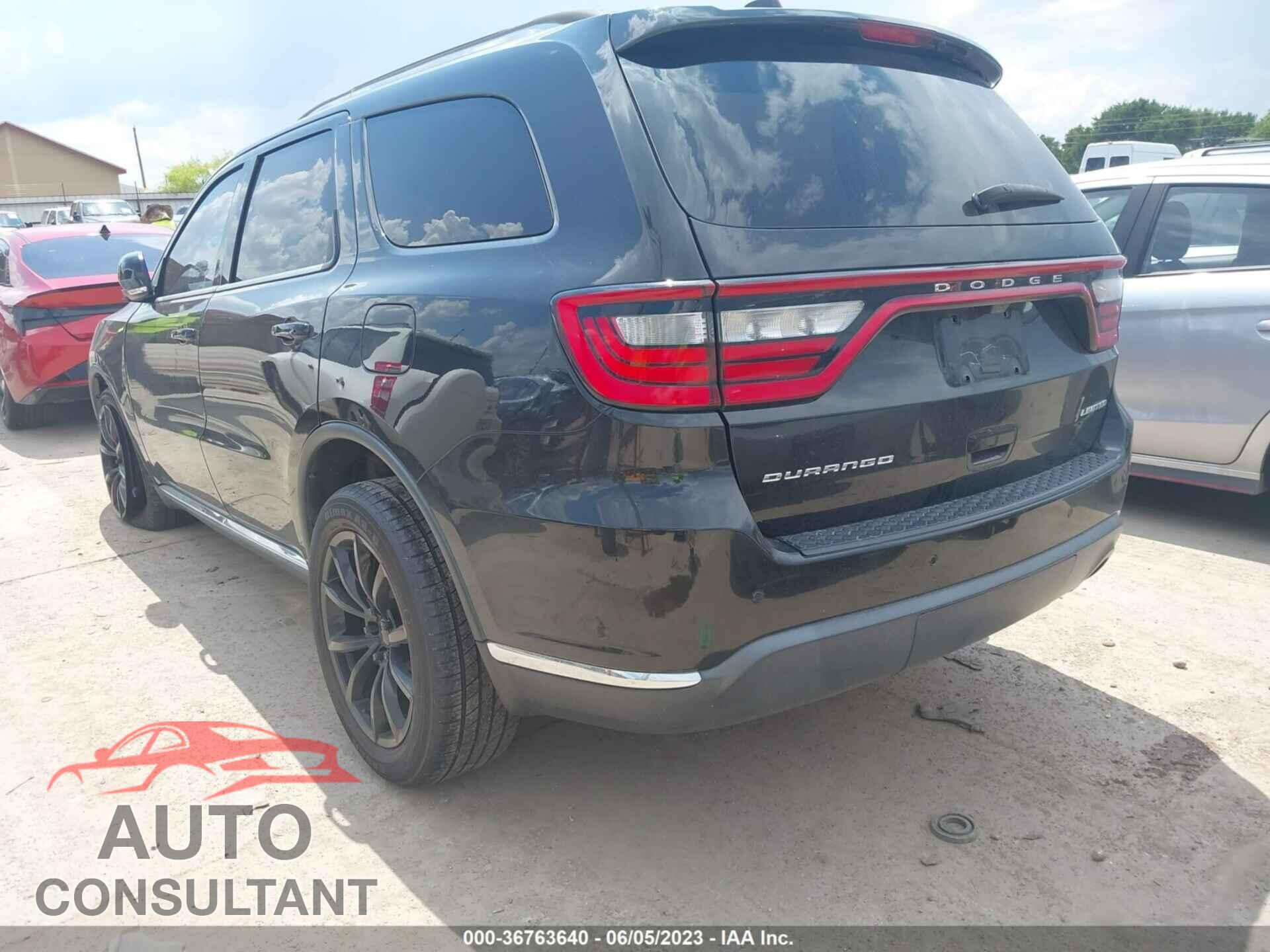 DODGE DURANGO 2016 - 1C4RDHDG6GC386952