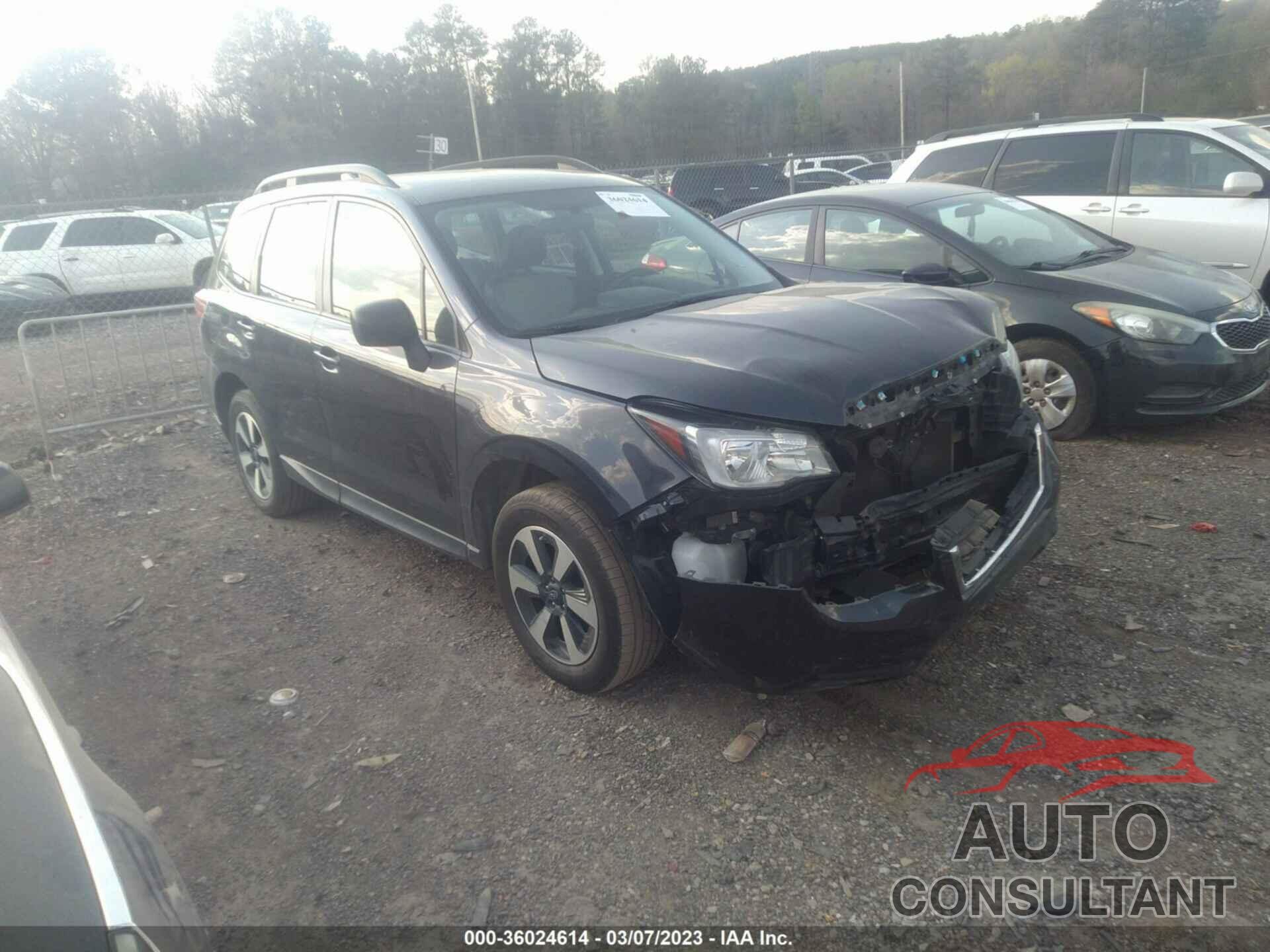 SUBARU FORESTER 2018 - JF2SJABC0JH509786