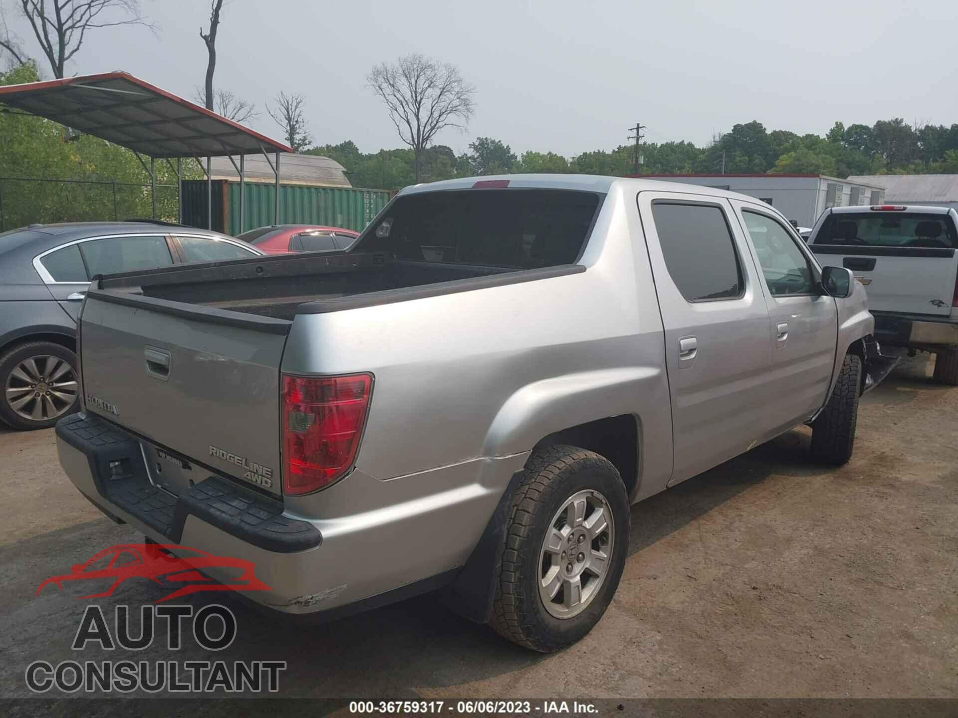 HONDA RIDGELINE 2011 - 5FPYK1F46BB454990