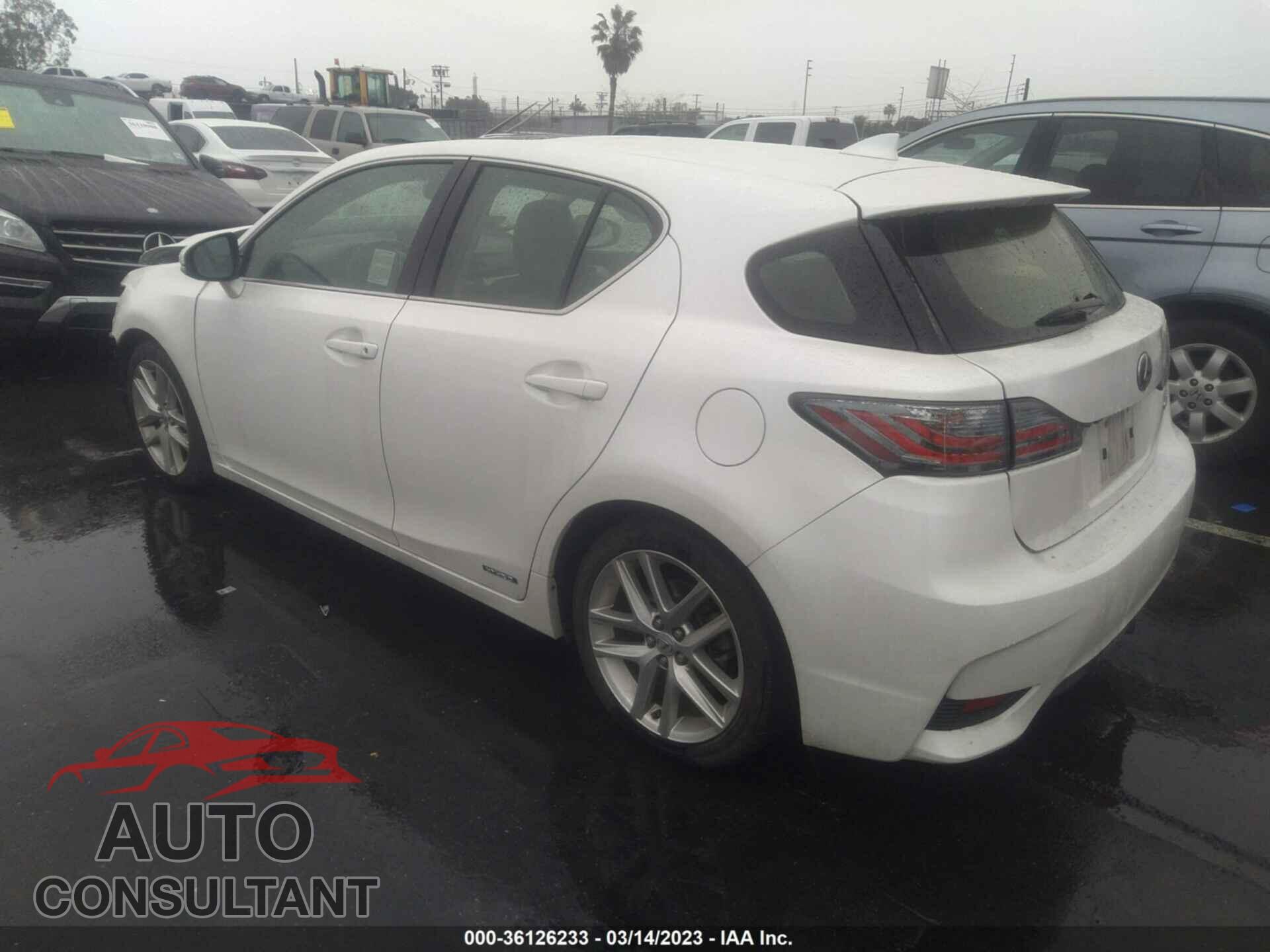 LEXUS CT 2017 - JTHKD5BH6H2302260