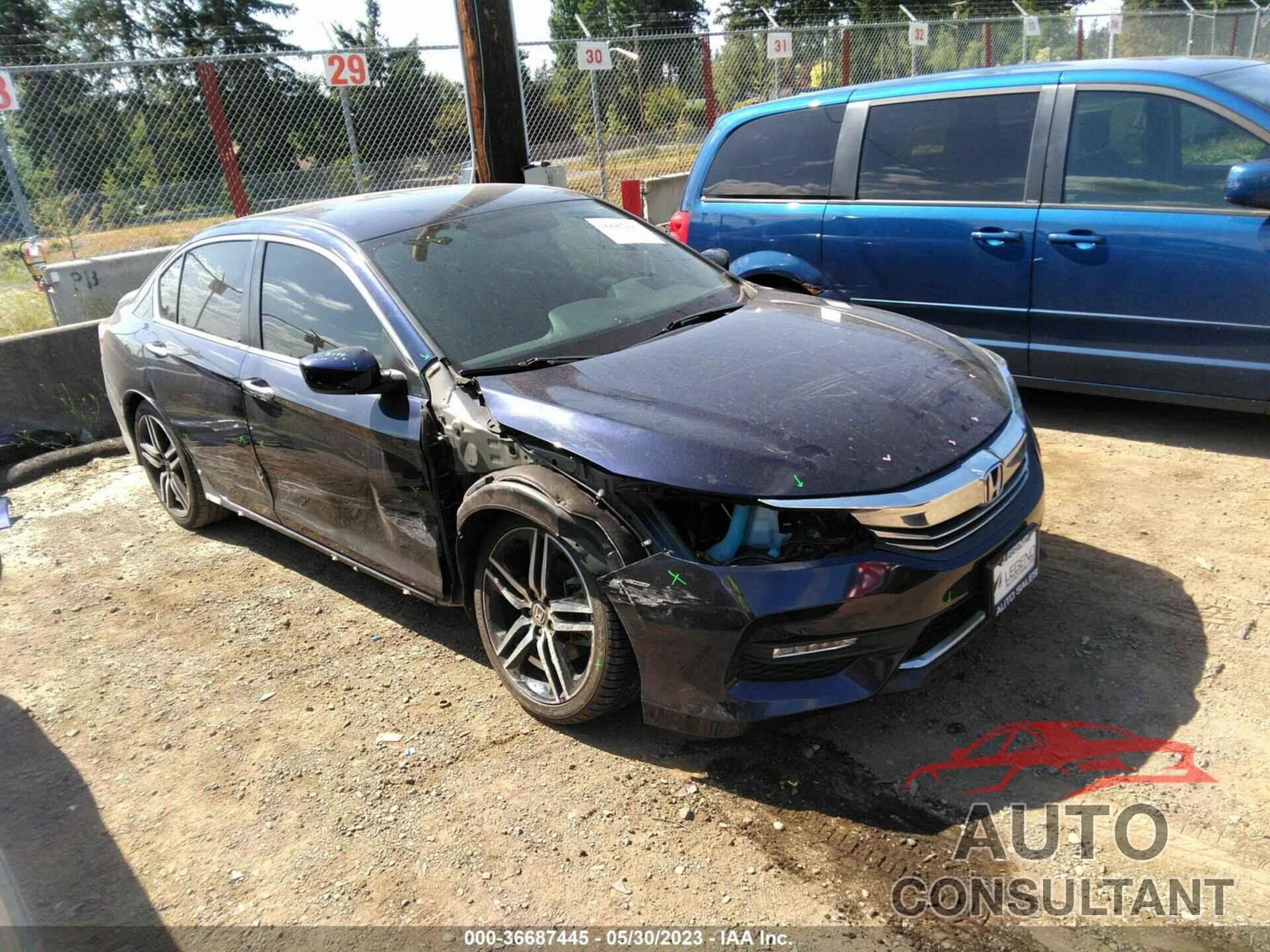 HONDA ACCORD SEDAN 2017 - 1HGCR2F50HA085804