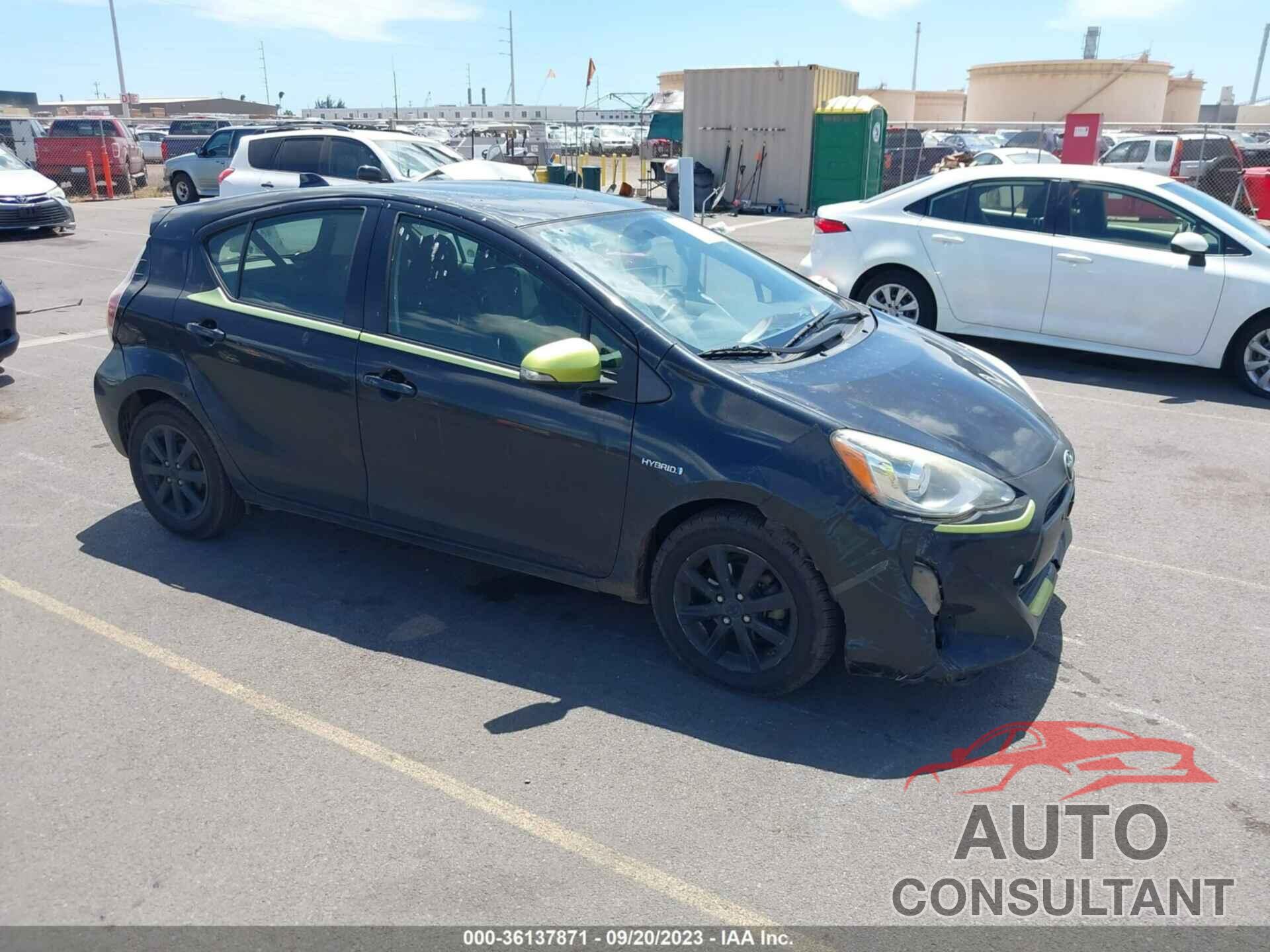 TOYOTA PRIUS C 2016 - JTDKDTB32G1120439
