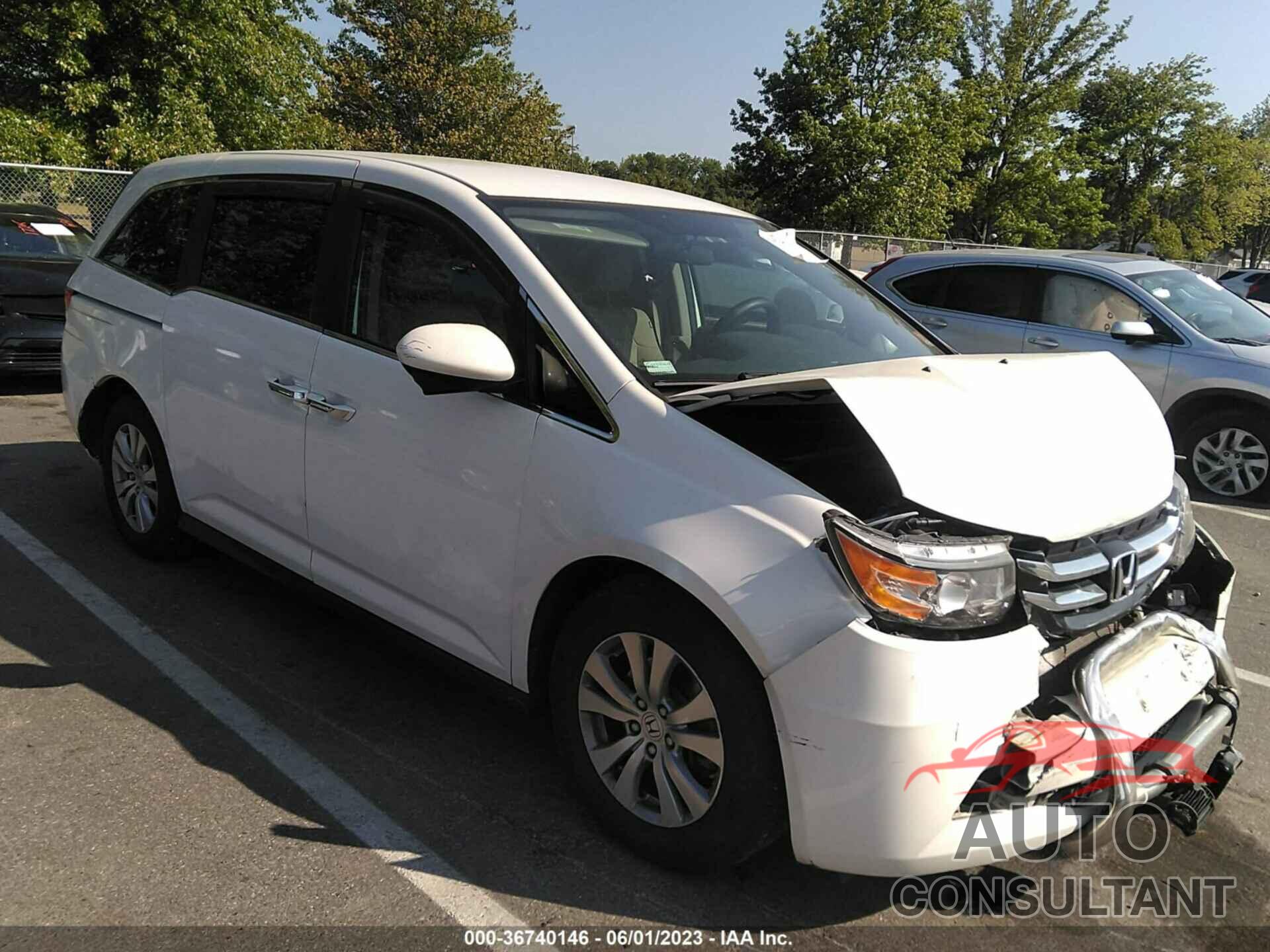 HONDA ODYSSEY 2017 - 5FNRL5H38HB001310