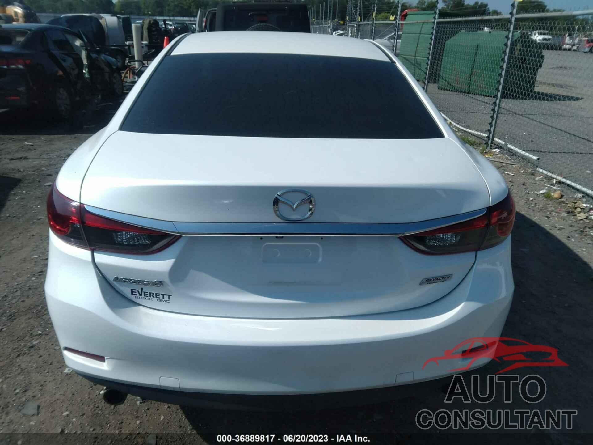 MAZDA MAZDA6 2016 - JM1GJ1V53G1481260