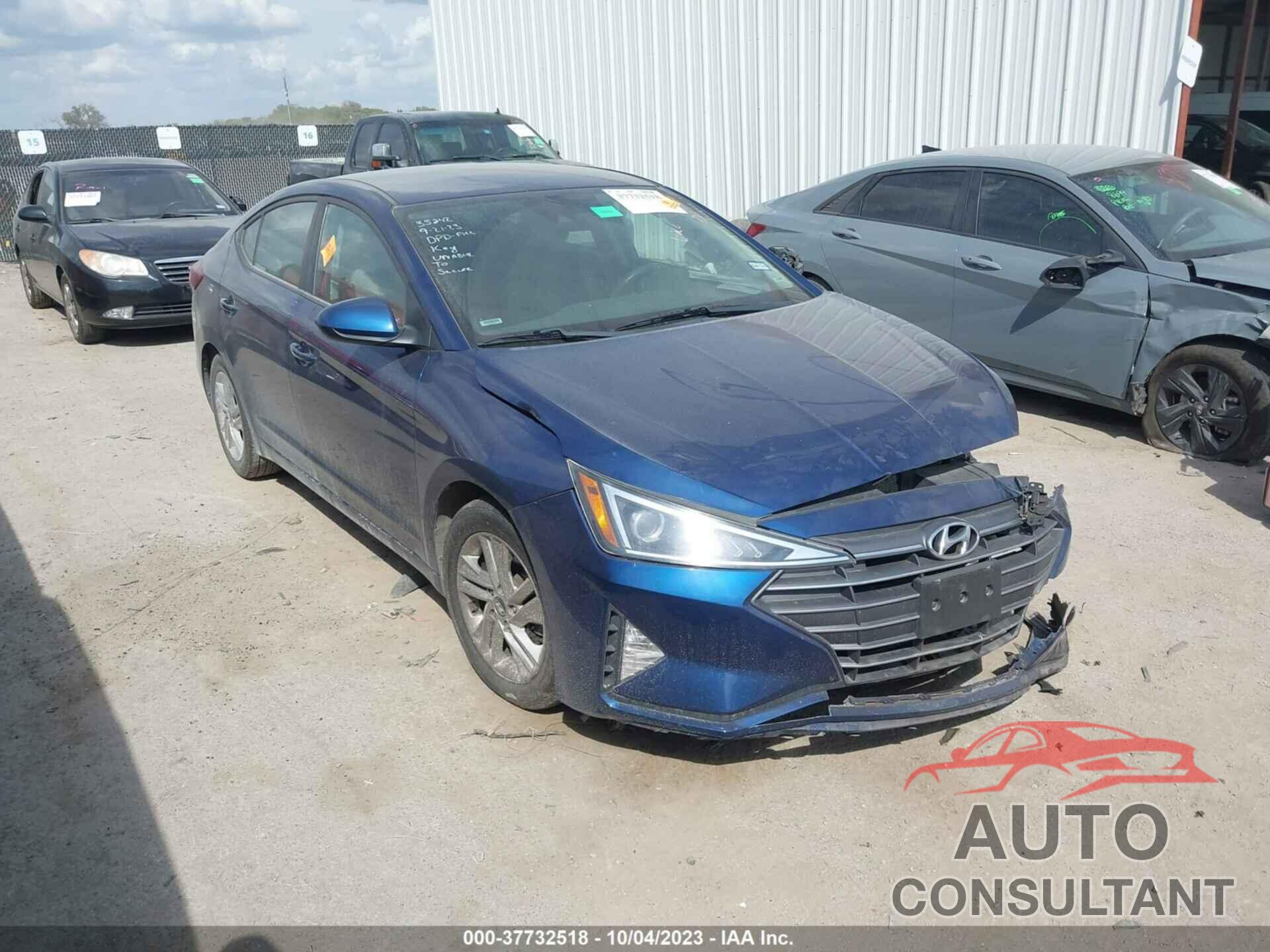 HYUNDAI ELANTRA 2019 - 5NPD84LF8KH424534