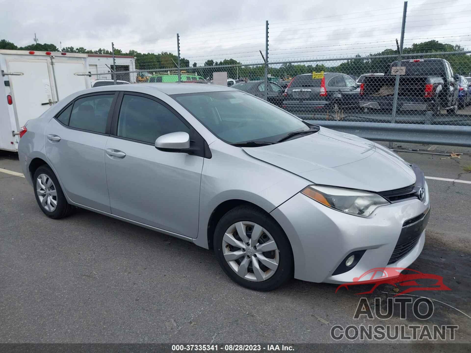 TOYOTA COROLLA 2015 - 2T1BURHE9FC478529