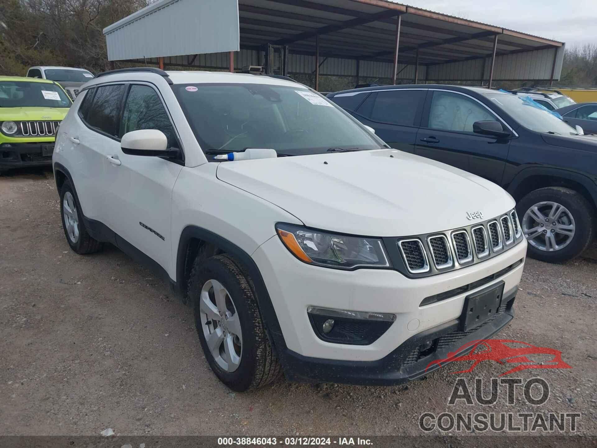 JEEP COMPASS 2019 - 3C4NJCBB0KT802069