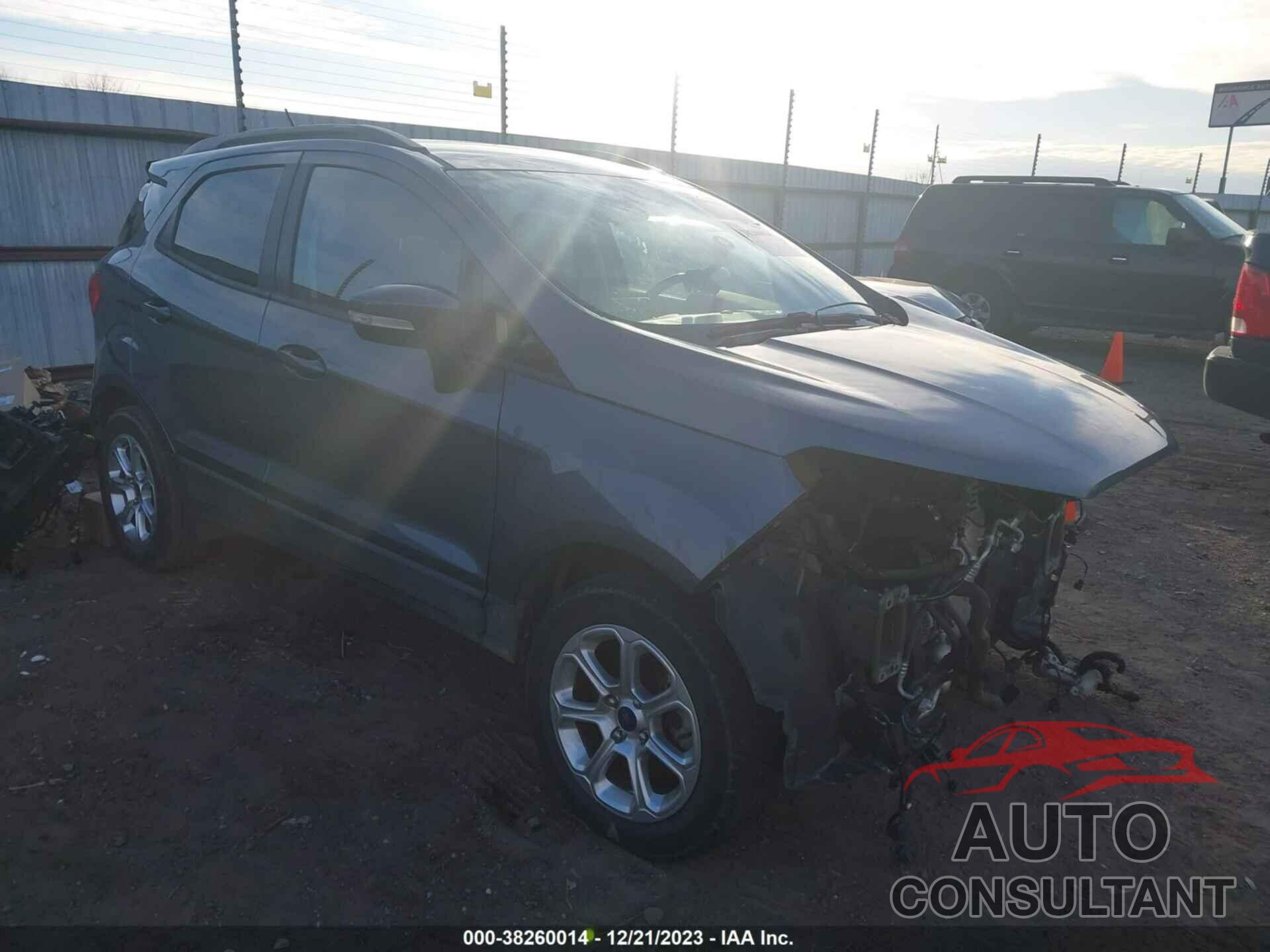 FORD ECOSPORT 2018 - MAJ3P1TE3JC190310