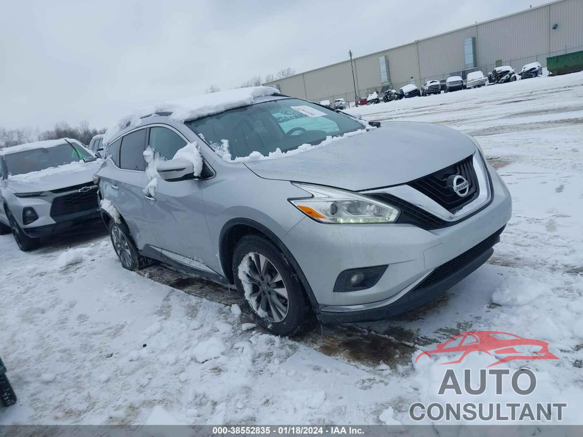 NISSAN MURANO 2017 - 5N1AZ2MH3HN113621