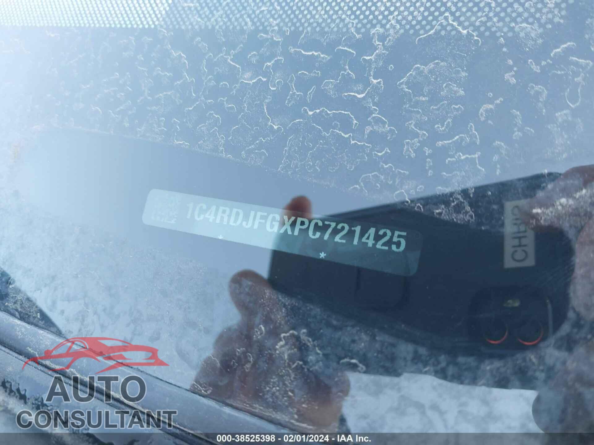 DODGE DURANGO 2023 - 1C4RDJFGXPC721425