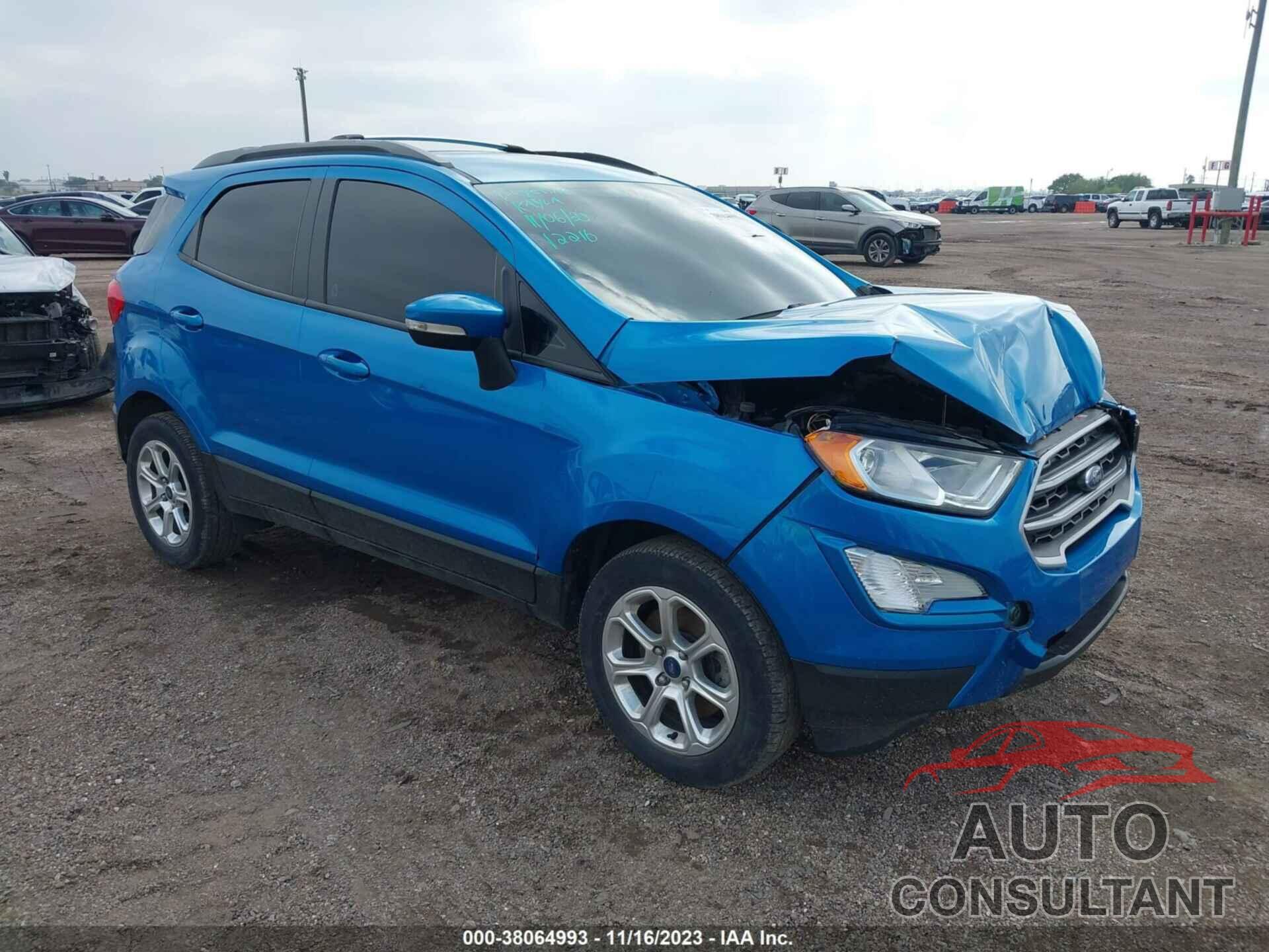 FORD ECOSPORT 2018 - MAJ3P1TE6JC179172