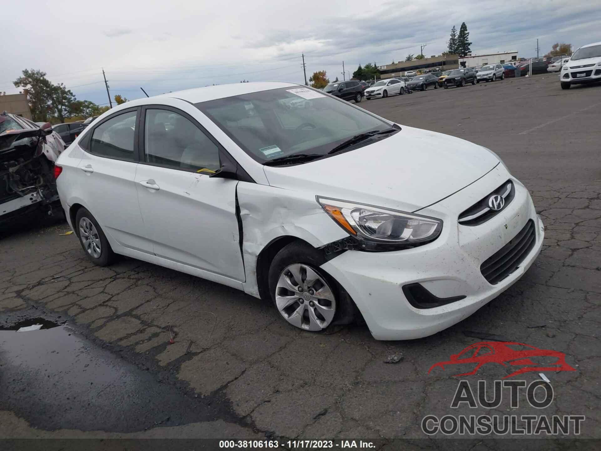 HYUNDAI ACCENT 2016 - KMHCT4AE6GU089139