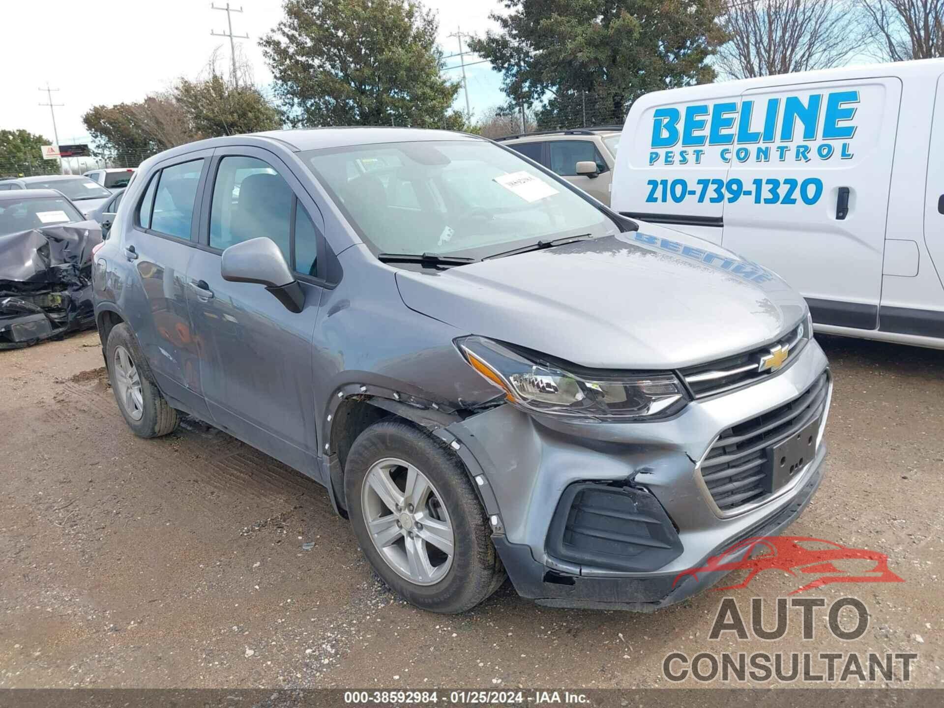 CHEVROLET TRAX 2020 - 3GNCJKSB7LL242836