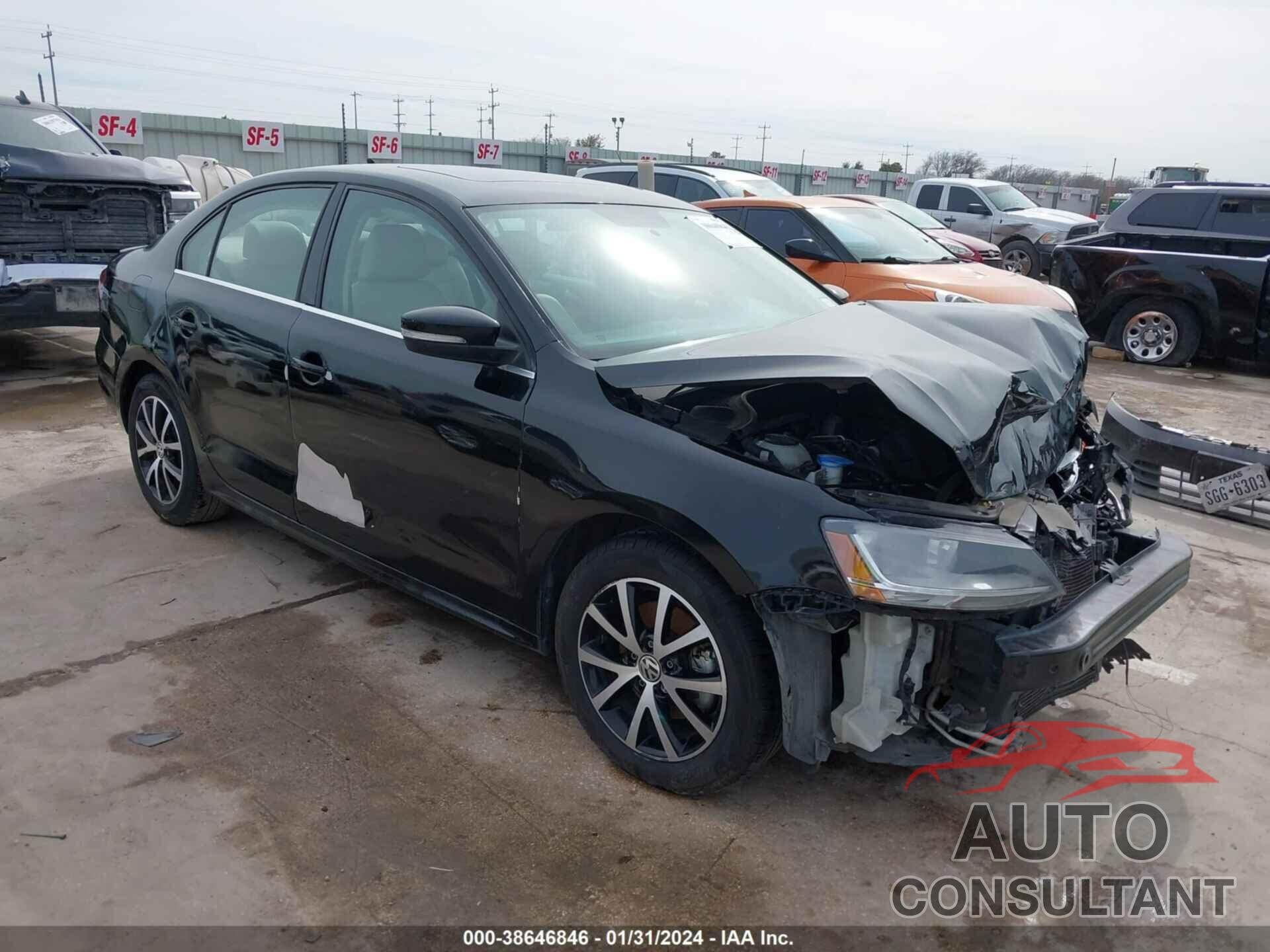 VOLKSWAGEN JETTA 2017 - 3VWDB7AJ5HM394371