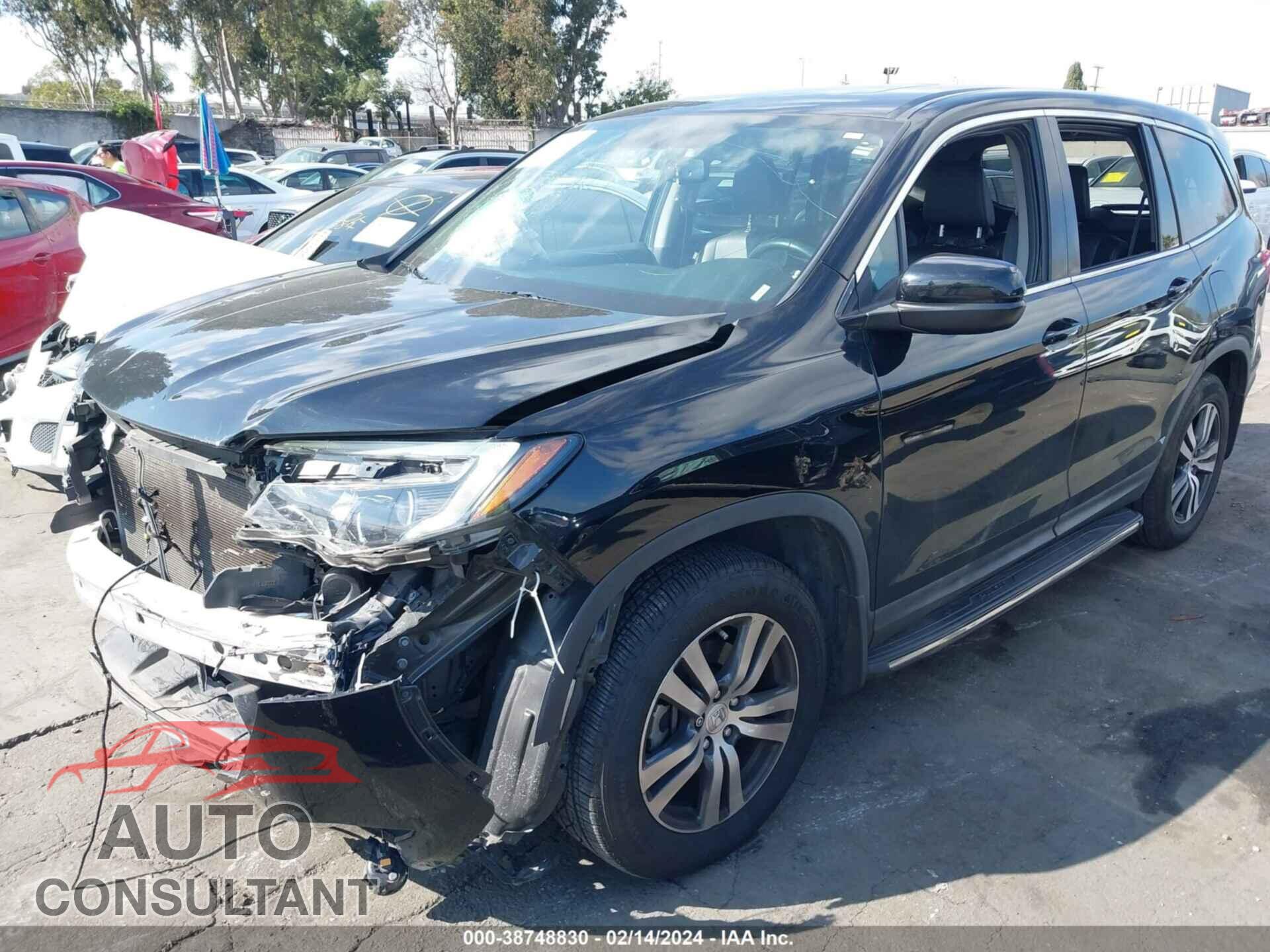 HONDA PILOT 2017 - 5FNYF5H58HB030018