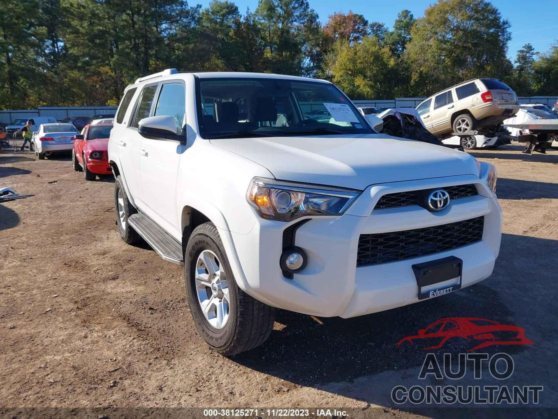 TOYOTA 4RUNNER 2018 - JTEZU5JRXJ5172476