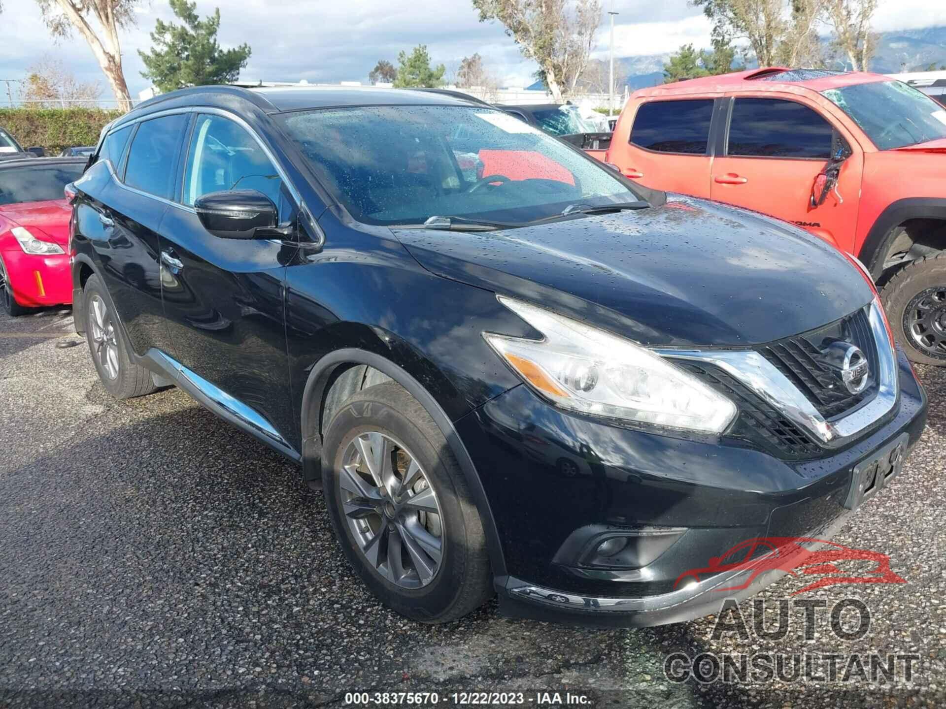 NISSAN MURANO 2017 - 5N1AZ2MG3HN167654