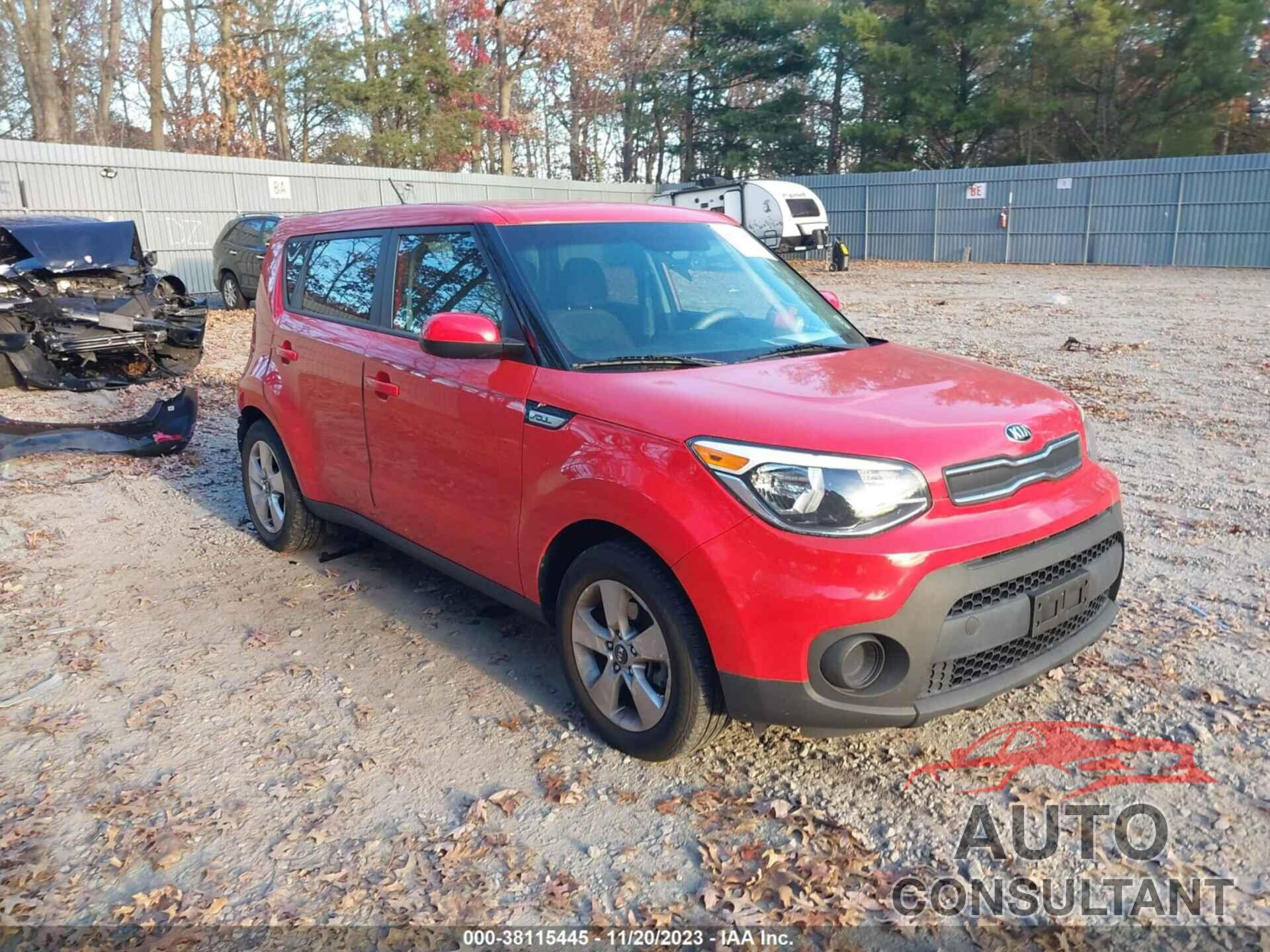 KIA SOUL 2019 - KNDJN2A23K7000800
