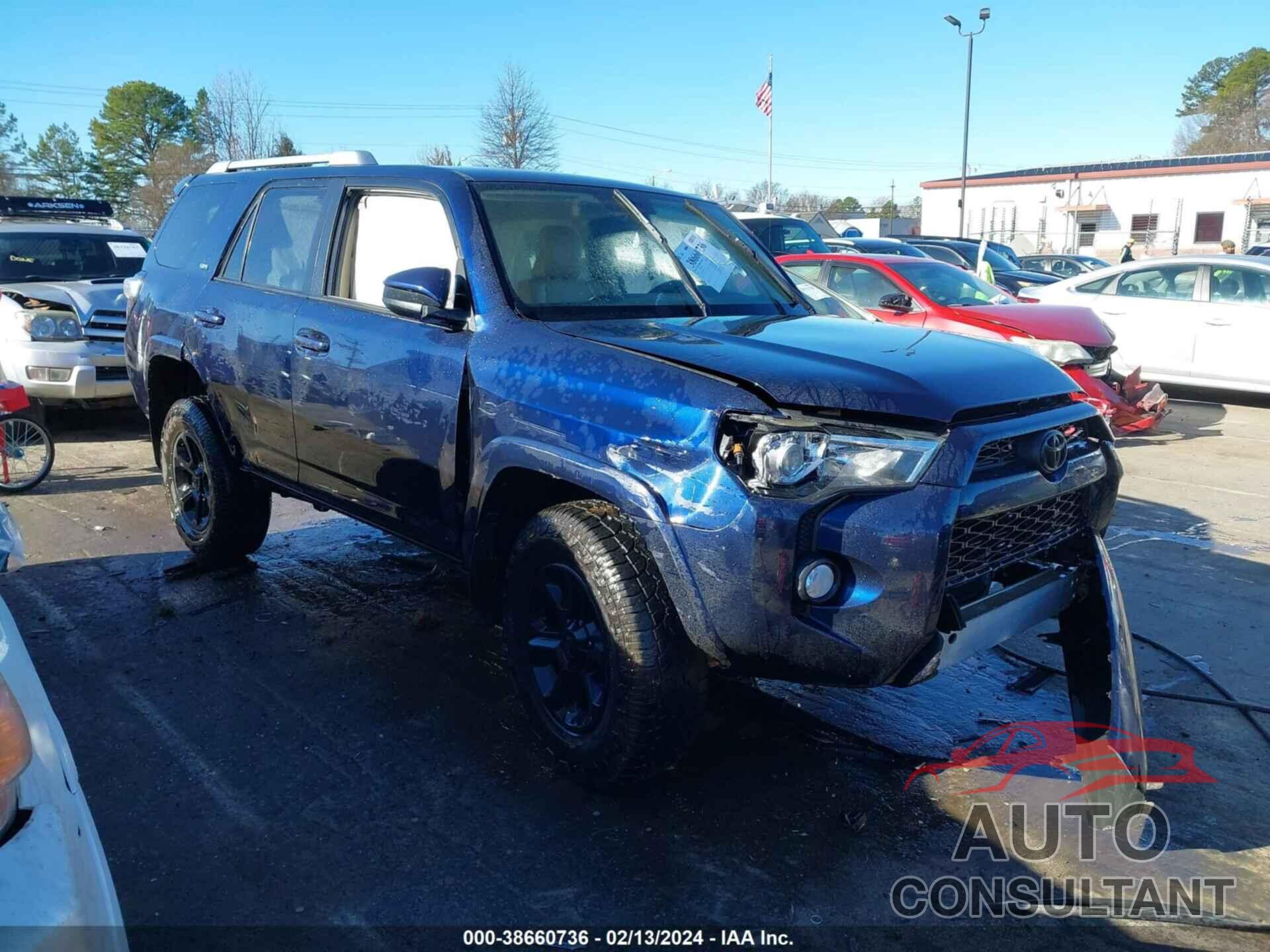 TOYOTA 4RUNNER 2016 - JTEZU5JR6G5121047