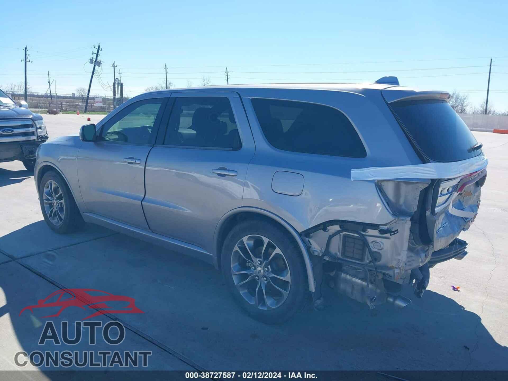 DODGE DURANGO 2019 - 1C4RDHDG9KC769258