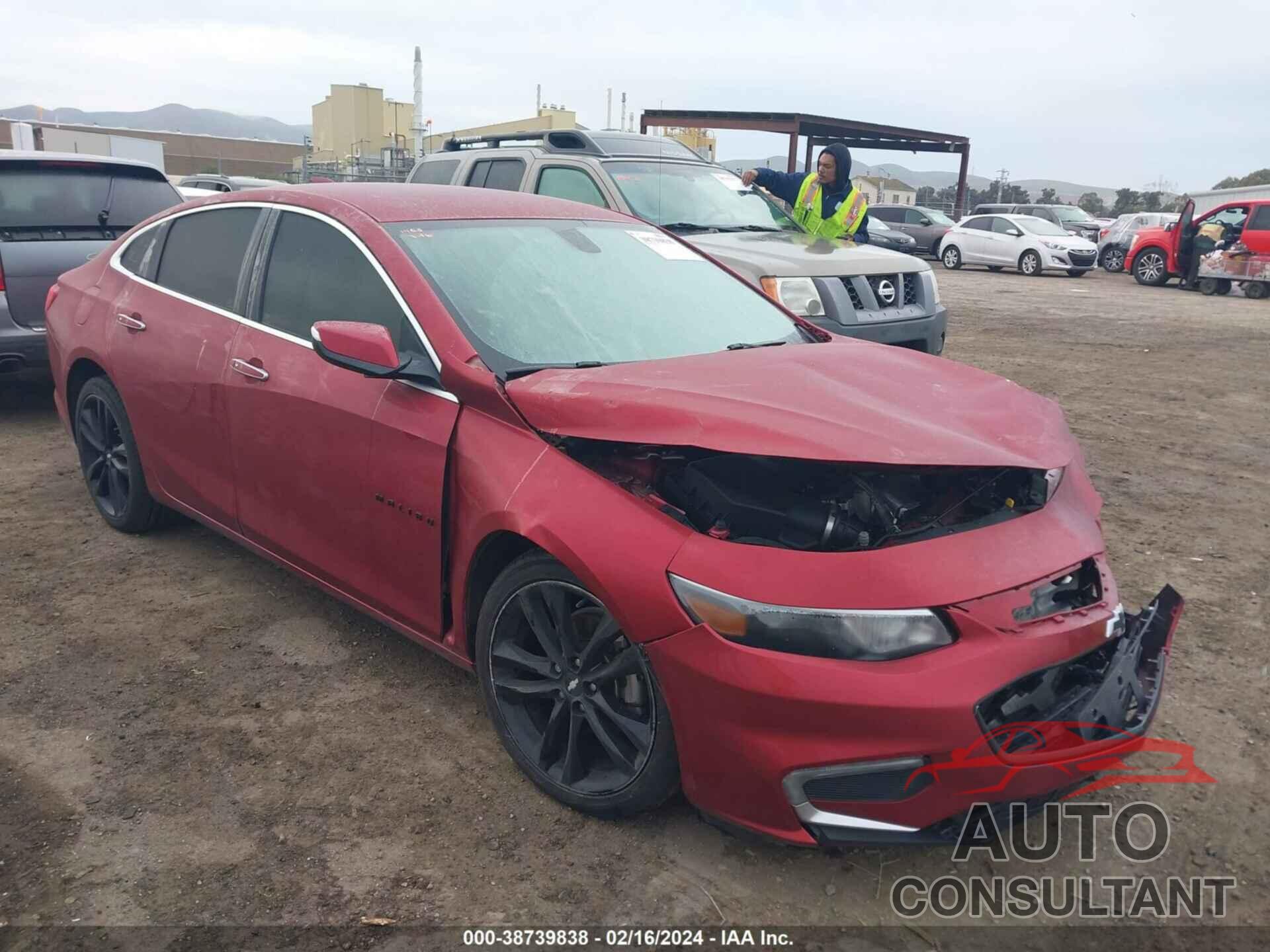 CHEVROLET MALIBU 2018 - 1G1ZE5SX6JF221318